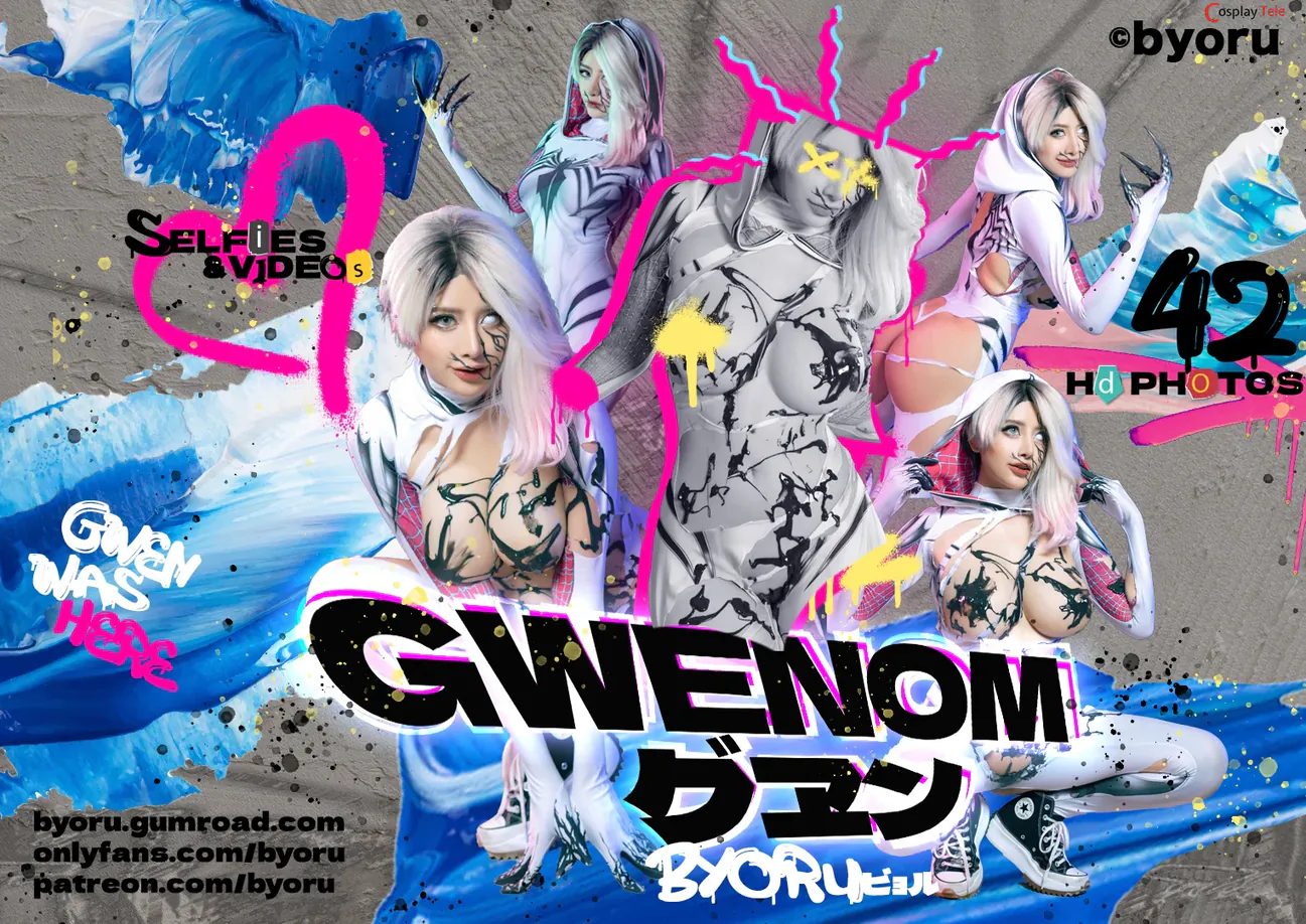 Byoru (ビョル) cosplay Anti Gwenom – Marvel “59 photos and 5 videos” 第1张图