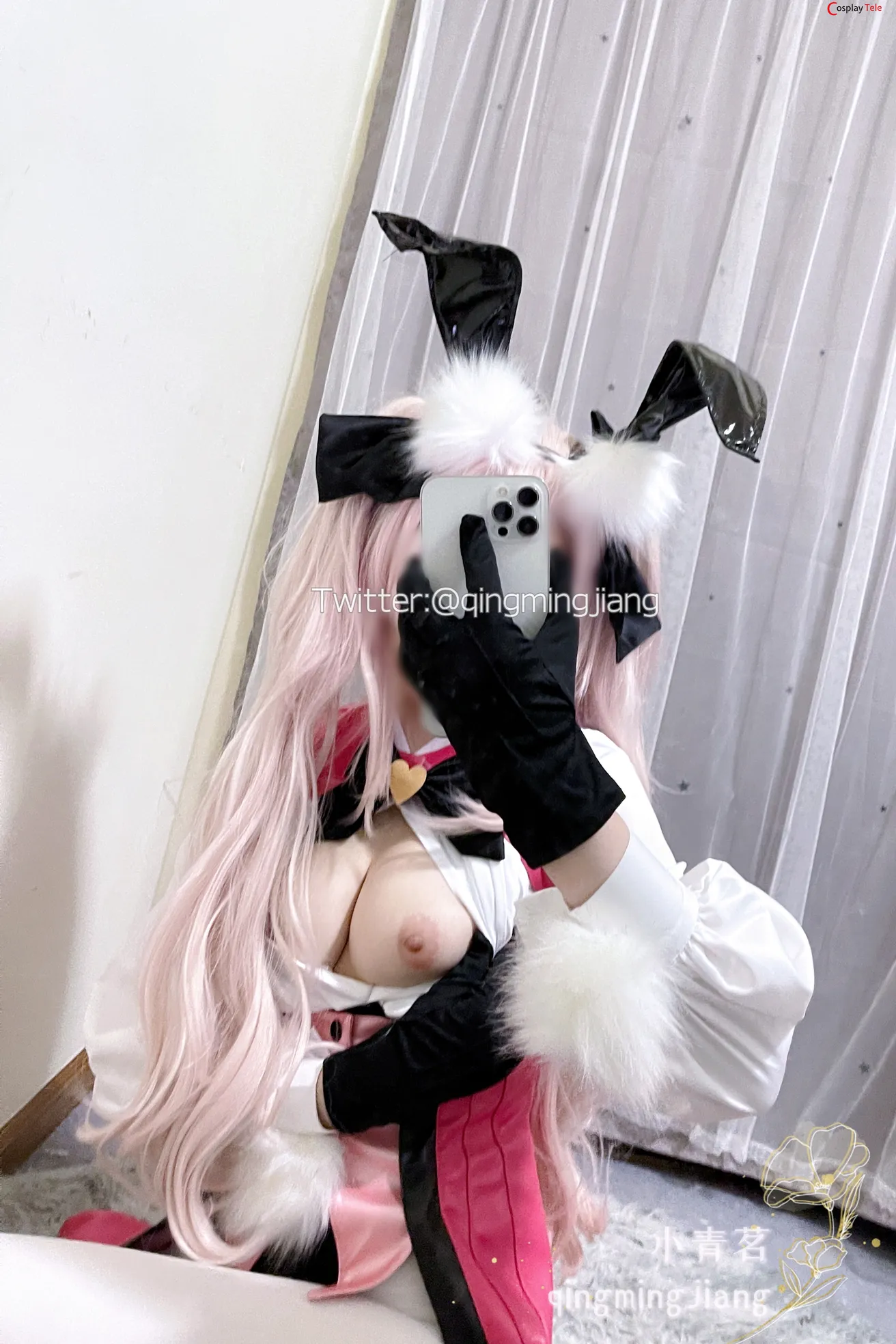 小青茗 (QingmingJiang) cosplay Tamamo – Fate/Grand Order “46 photos and 2 videos” 第12张图