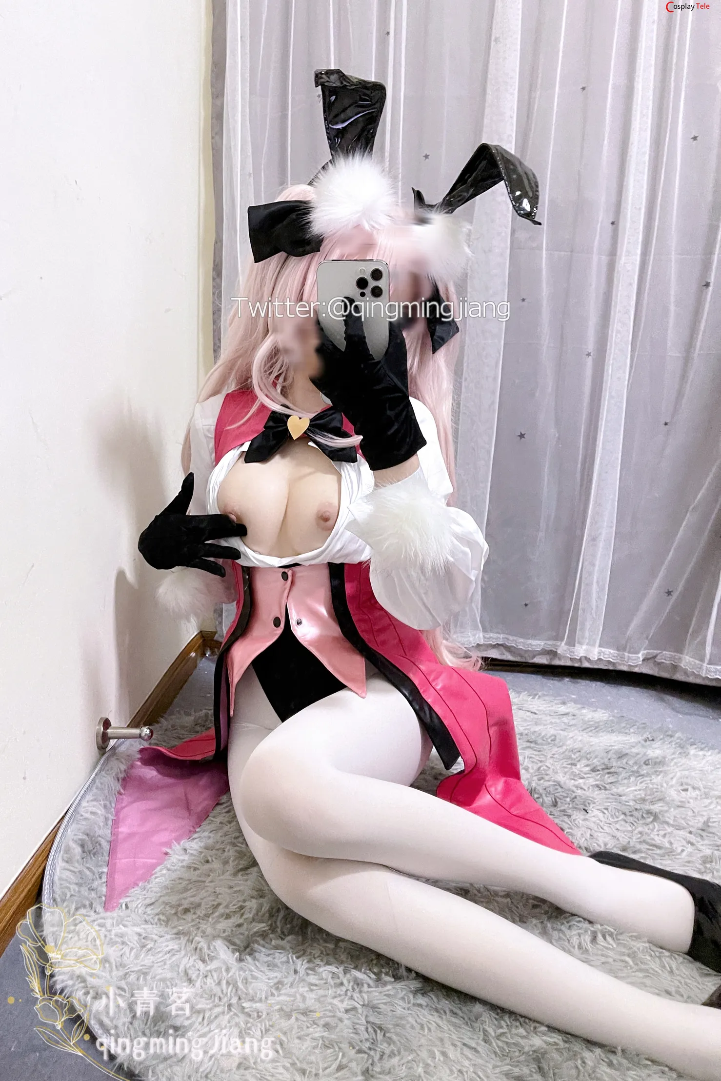 小青茗 (QingmingJiang) cosplay Tamamo – Fate/Grand Order “46 photos and 2 videos” 第14张图