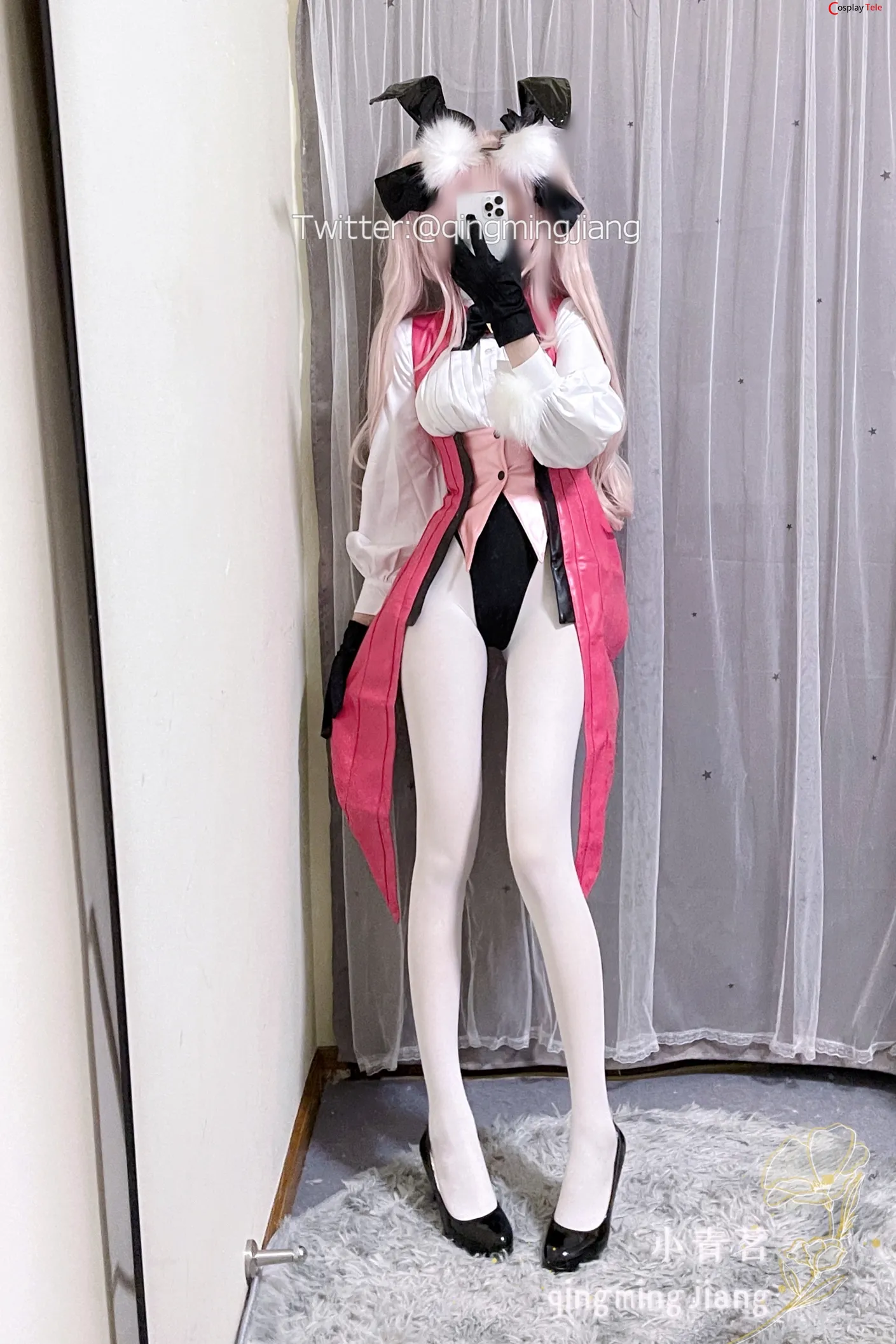 小青茗 (QingmingJiang) cosplay Tamamo – Fate/Grand Order “46 photos and 2 videos” 第1张图