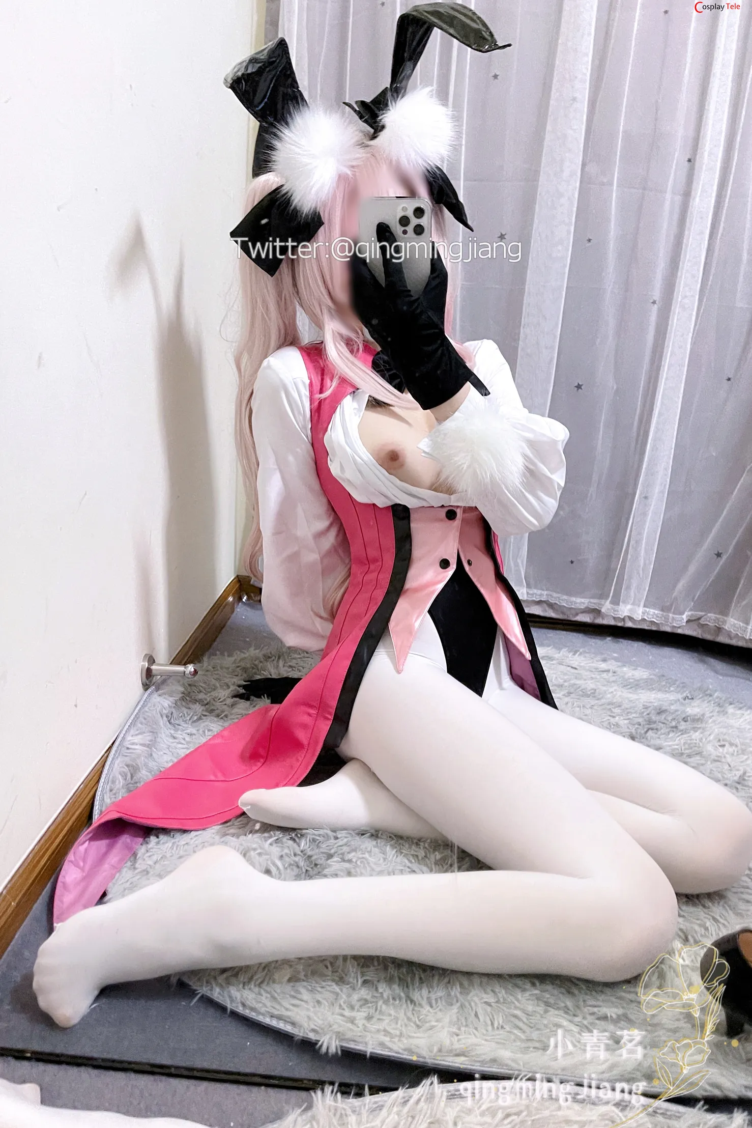 小青茗 (QingmingJiang) cosplay Tamamo – Fate/Grand Order “46 photos and 2 videos” 第27张图