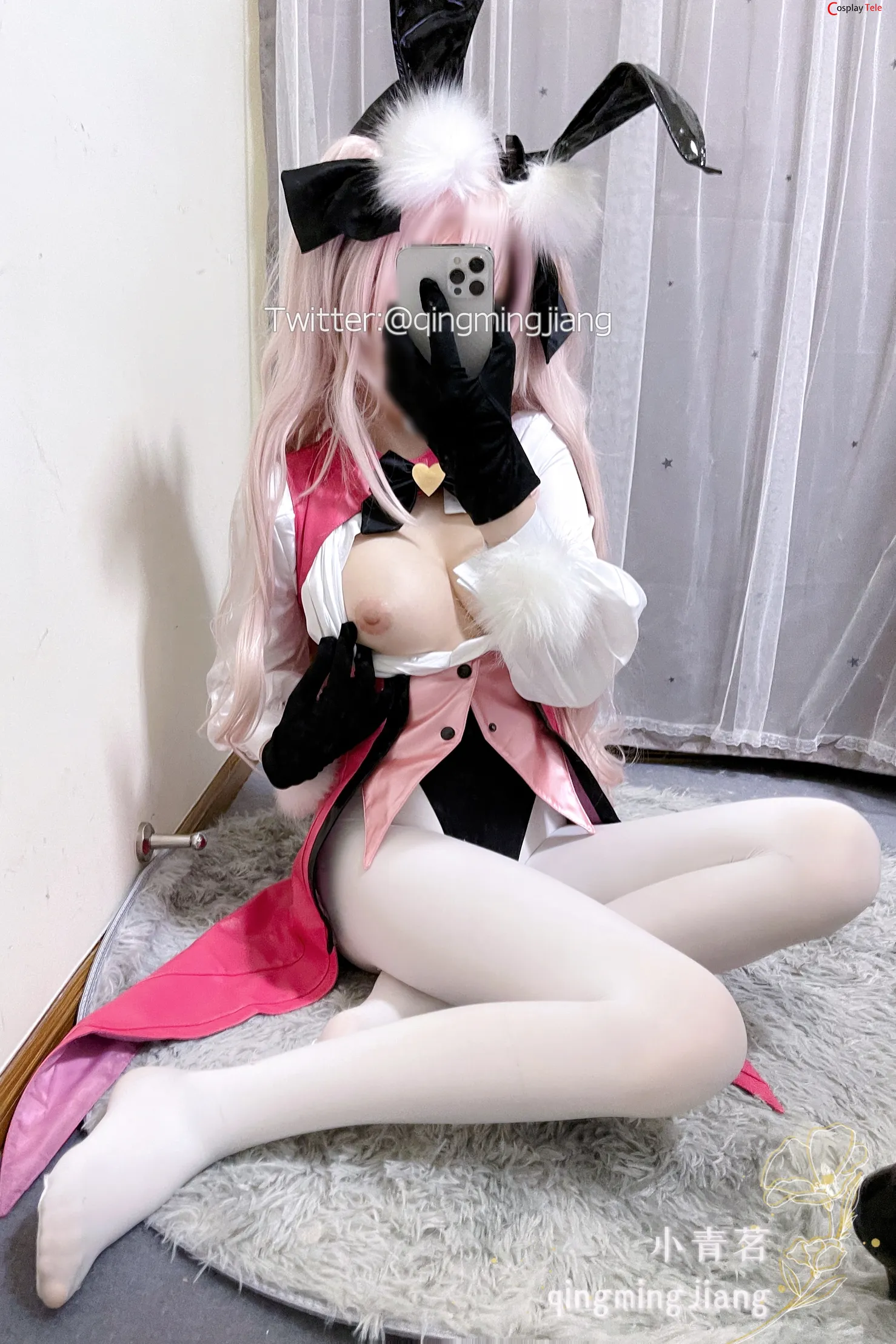 小青茗 (QingmingJiang) cosplay Tamamo – Fate/Grand Order “46 photos and 2 videos” 第28张图