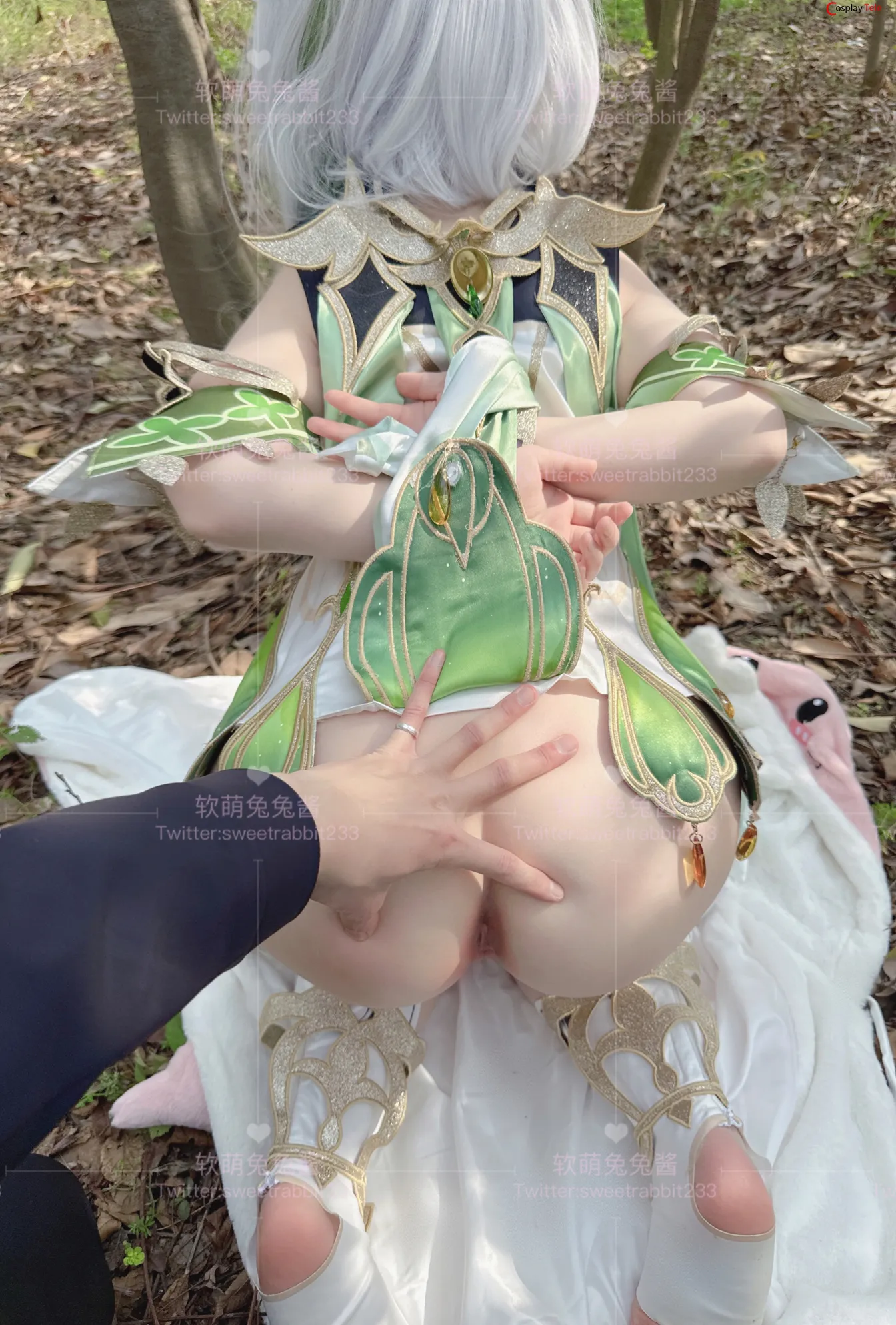 软萌兔兔酱 (SweetRabbit233) cosplay Nahida – Genshin Impact “74 photos and 2 video” 第8张图