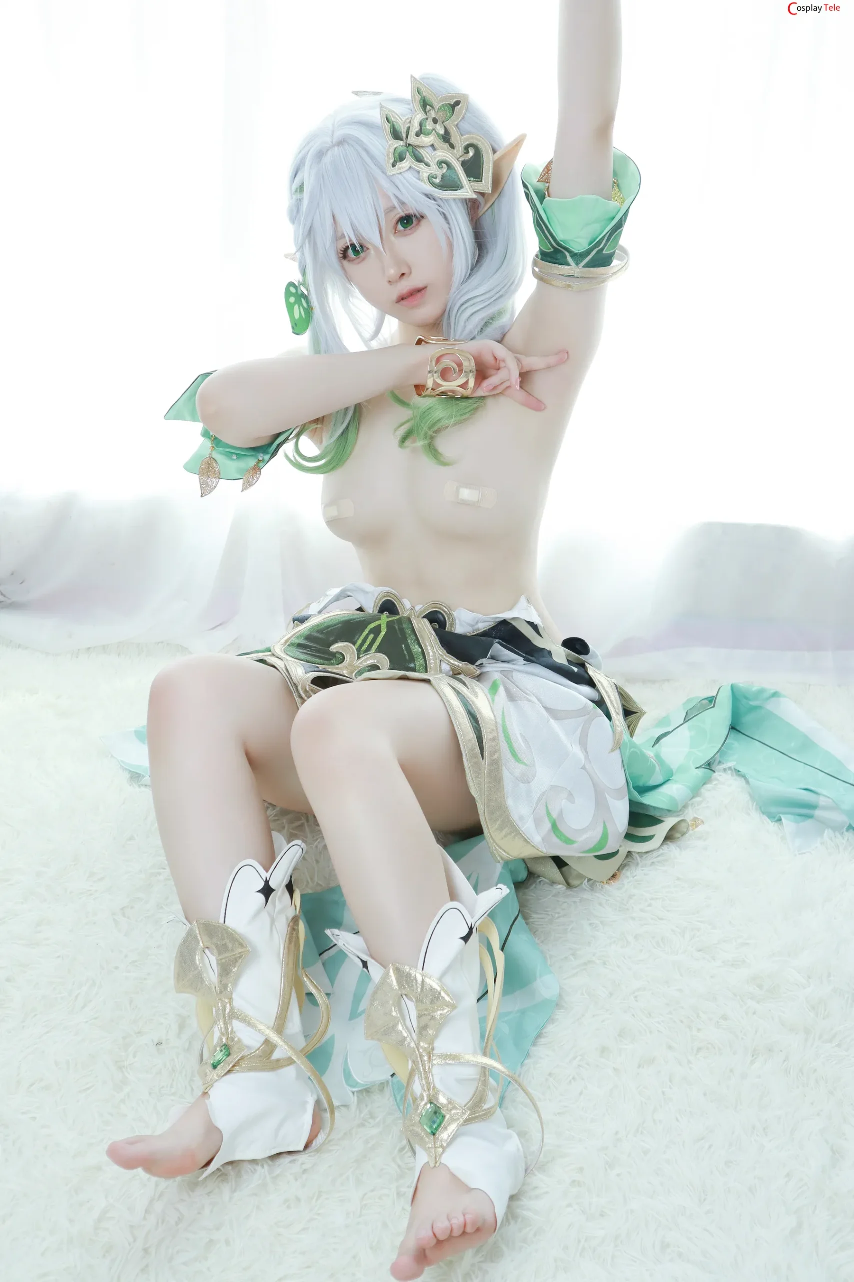 Asagiriai (愛ちゃん) cosplay Nahida – Genshin Impact “37 photos” 第18张图