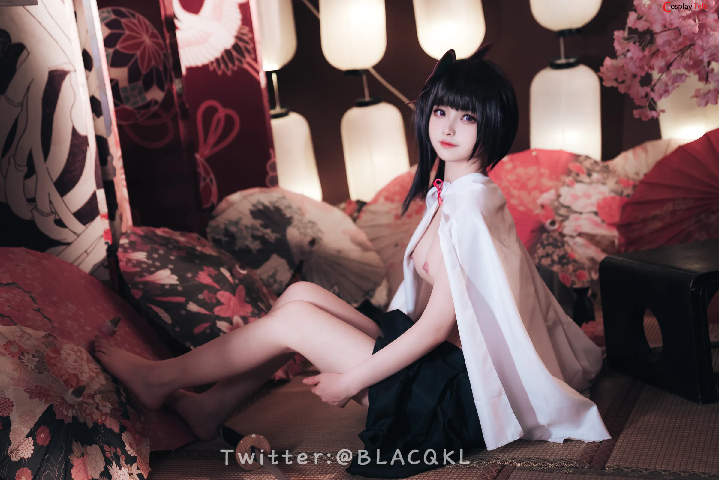 Blacqkl (白莉爱吃巧克力) cosplay Kanao Tsuyuri – Kimetsu no Yaiba “89 photos” 第11张图
