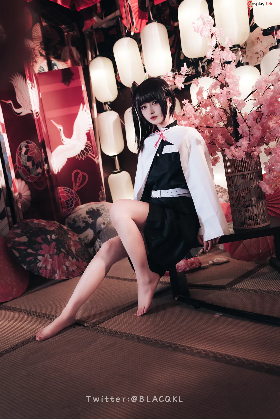 Blacqkl (白莉爱吃巧克力) cosplay Kanao Tsuyuri – Kimetsu no Yaiba “89 photos” 第35张图