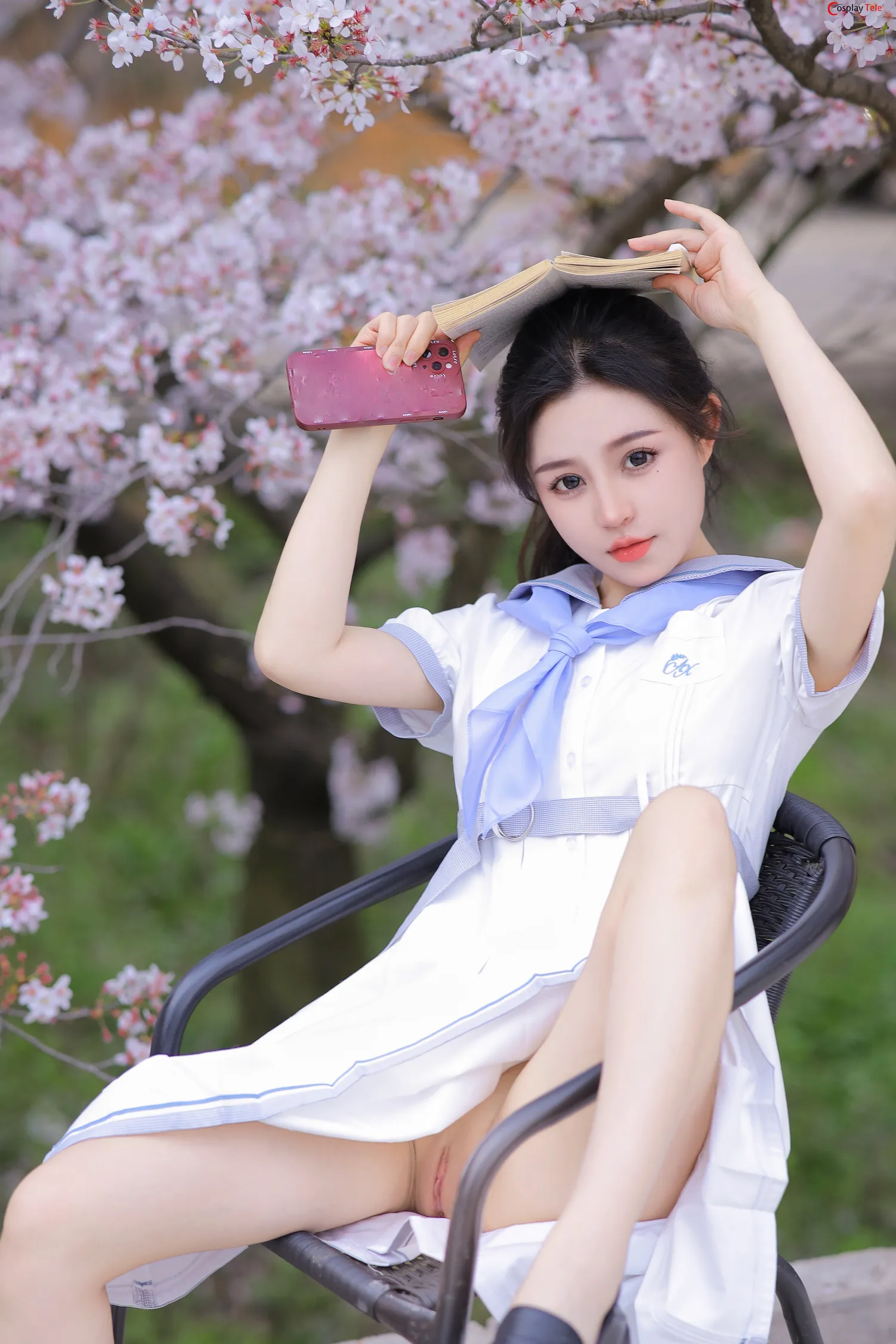 Taonuan222 (桃暖酱) – On the way to school “60 photos” 第15张图