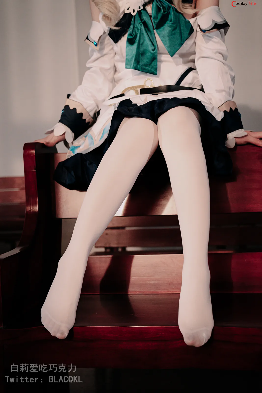 Blacqkl (白莉爱吃巧克力) cosplay Barbara – Genshin Impact “118 photos” 第34张图