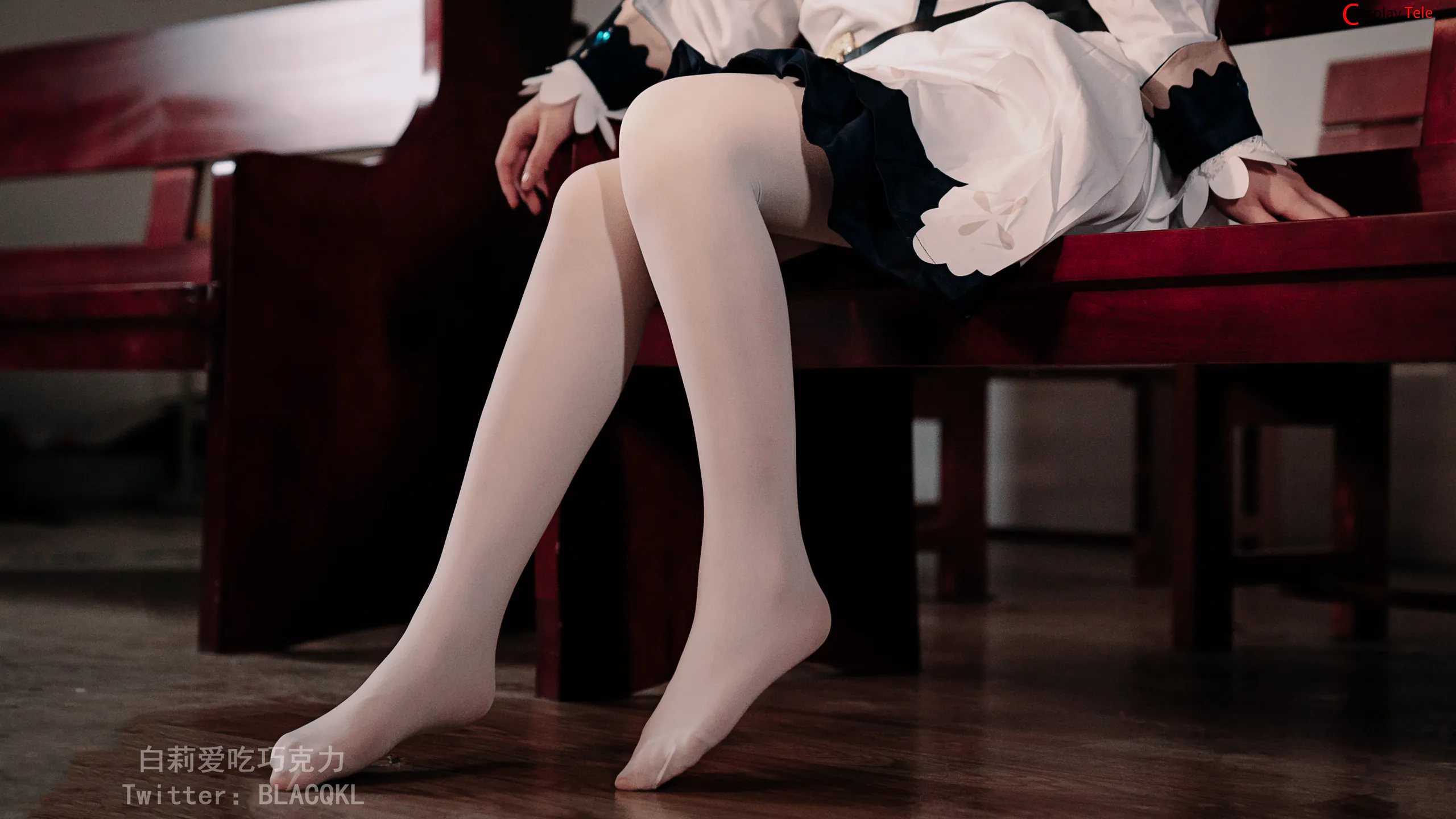 Blacqkl (白莉爱吃巧克力) cosplay Barbara – Genshin Impact “118 photos” 第36张图