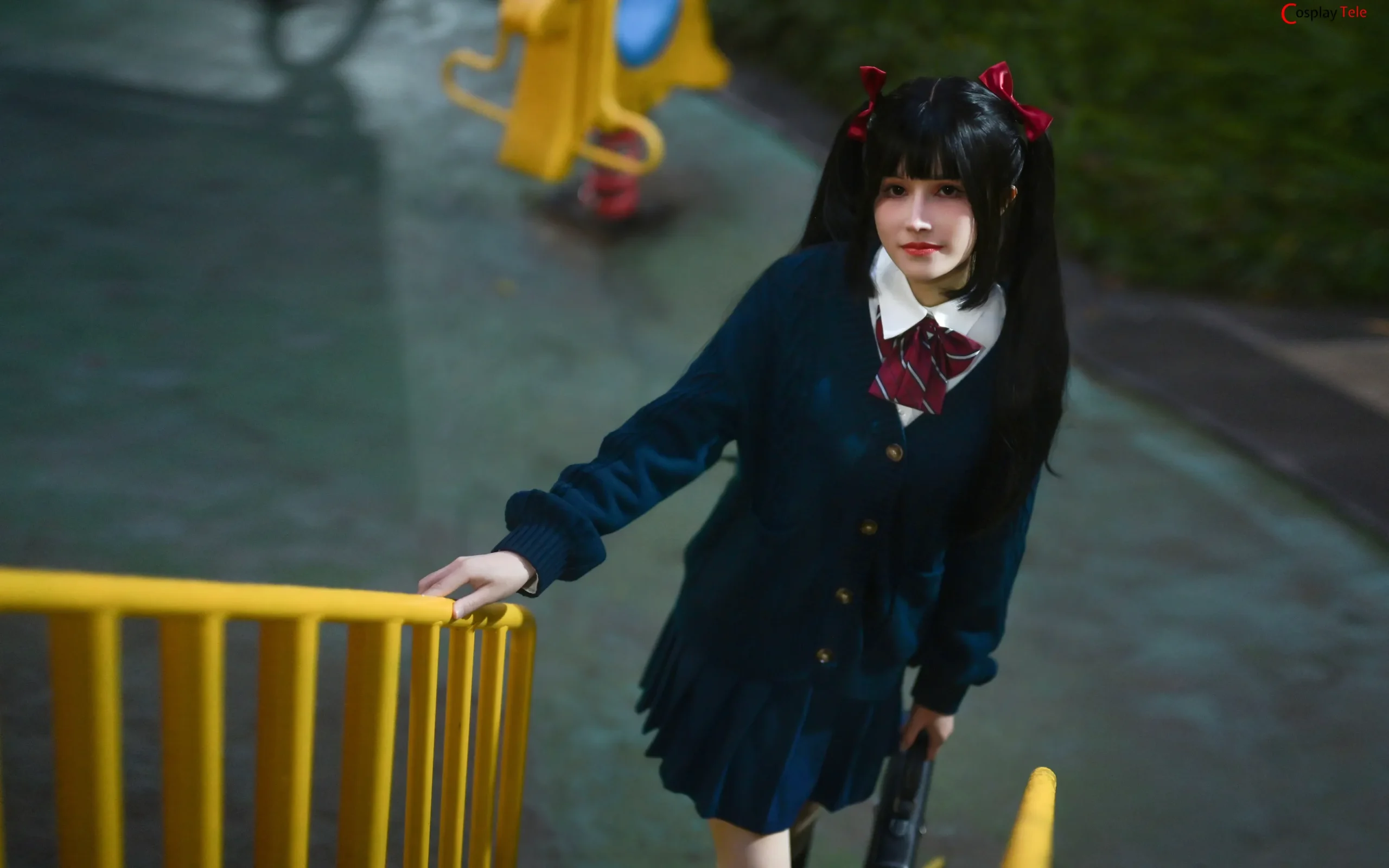 鹿八岁baby (baby-LuLu) – JK girl is throbbing “120 photos and 1 video” 第26张图