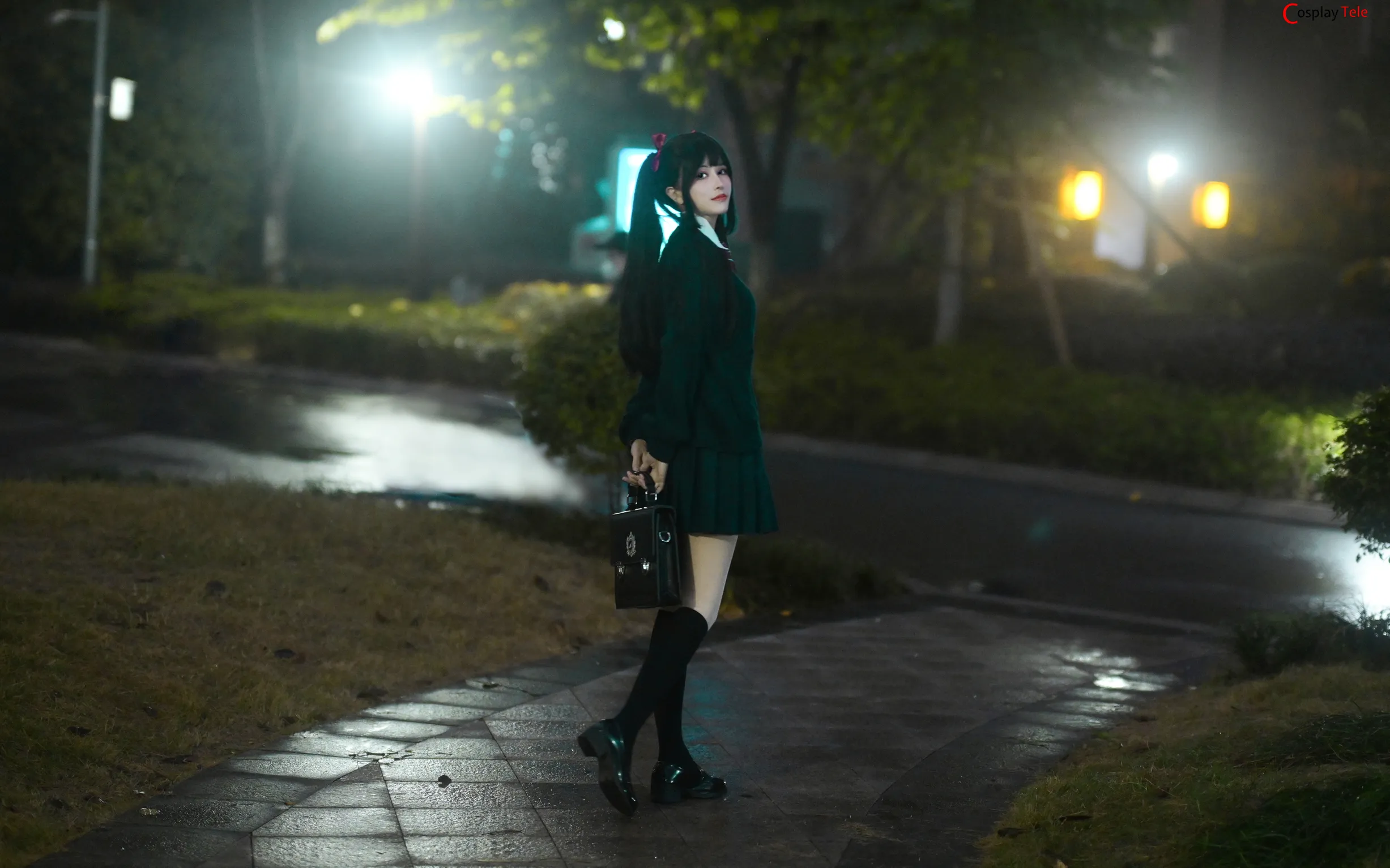 鹿八岁baby (baby-LuLu) – JK girl is throbbing “120 photos and 1 video” 第29张图