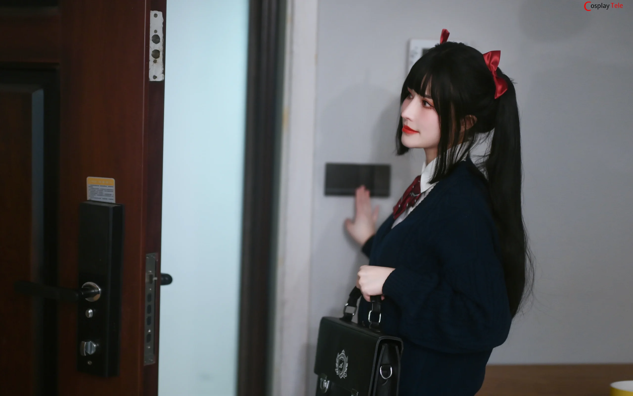 鹿八岁baby (baby-LuLu) – JK girl is throbbing “120 photos and 1 video” 第40张图
