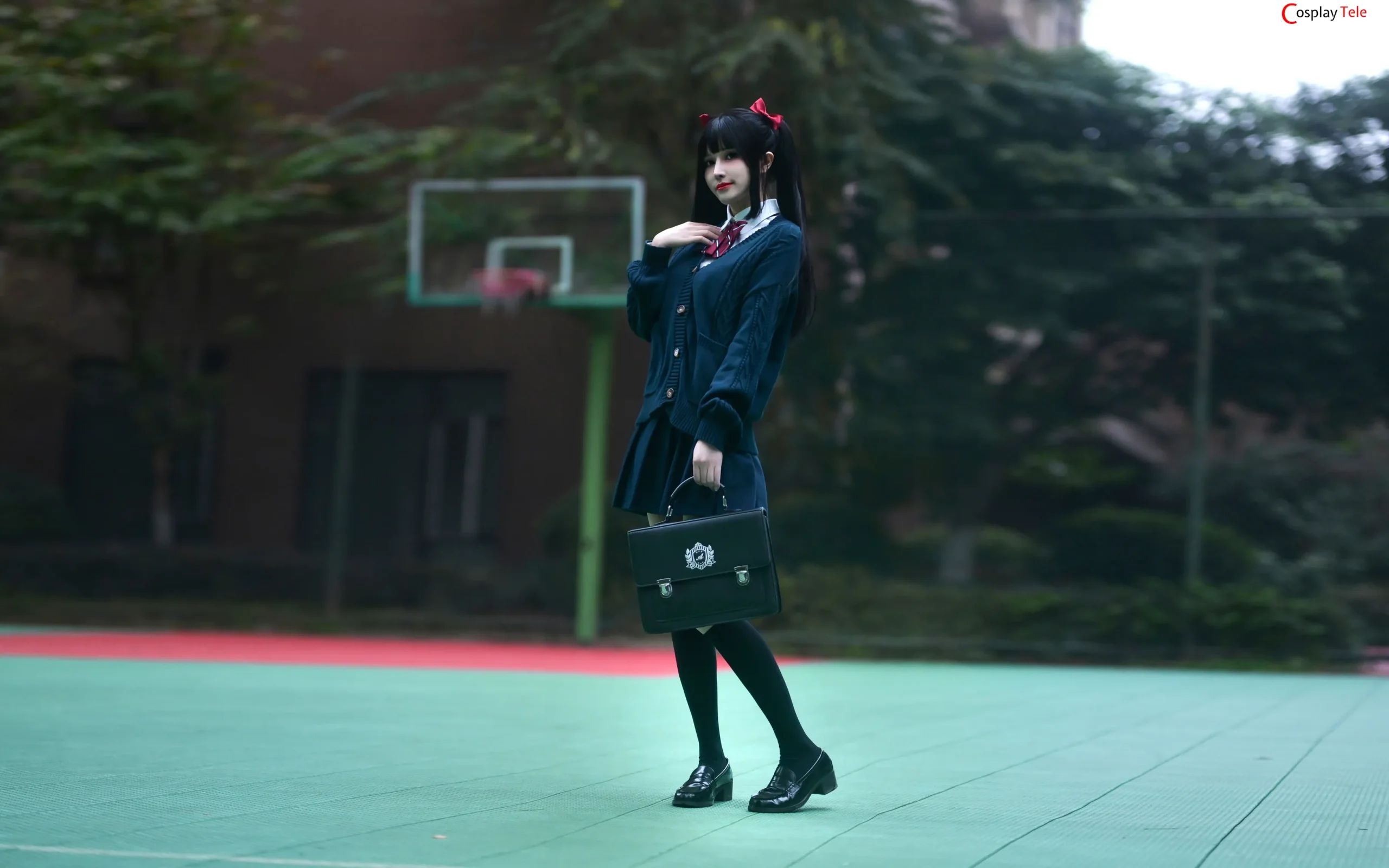 鹿八岁baby (baby-LuLu) – JK girl is throbbing “120 photos and 1 video” 第44张图