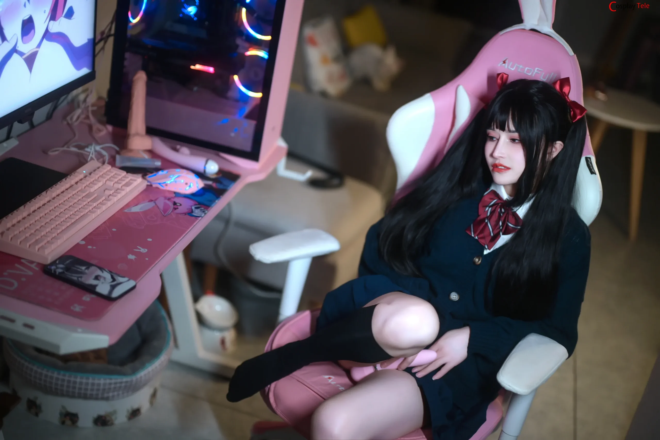 鹿八岁baby (baby-LuLu) – JK girl is throbbing “120 photos and 1 video” 第53张图