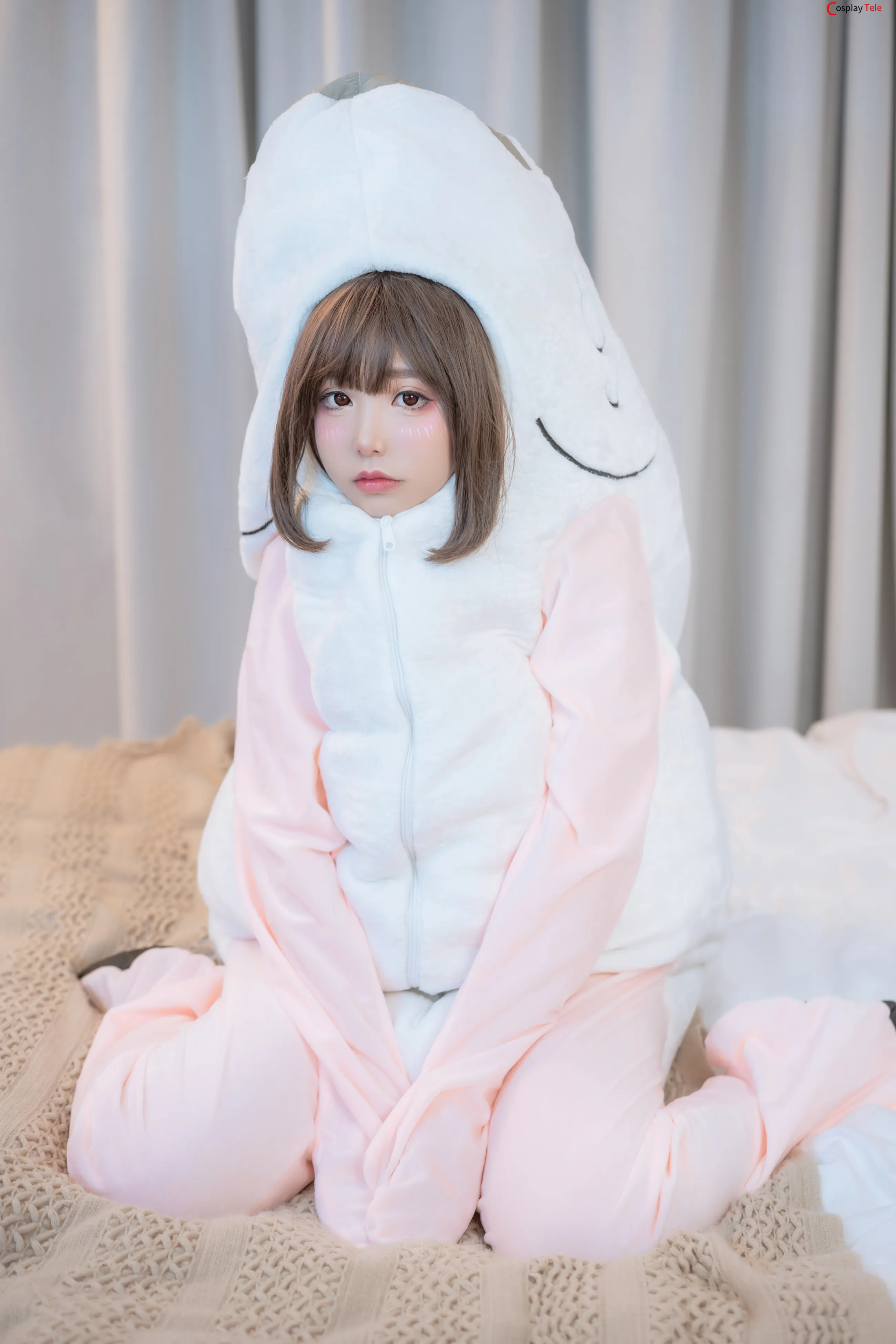 Nekokoyoshi (爆机少女喵小吉) – Salted Fish Girl “64 photos and 6 videos” 第5张图
