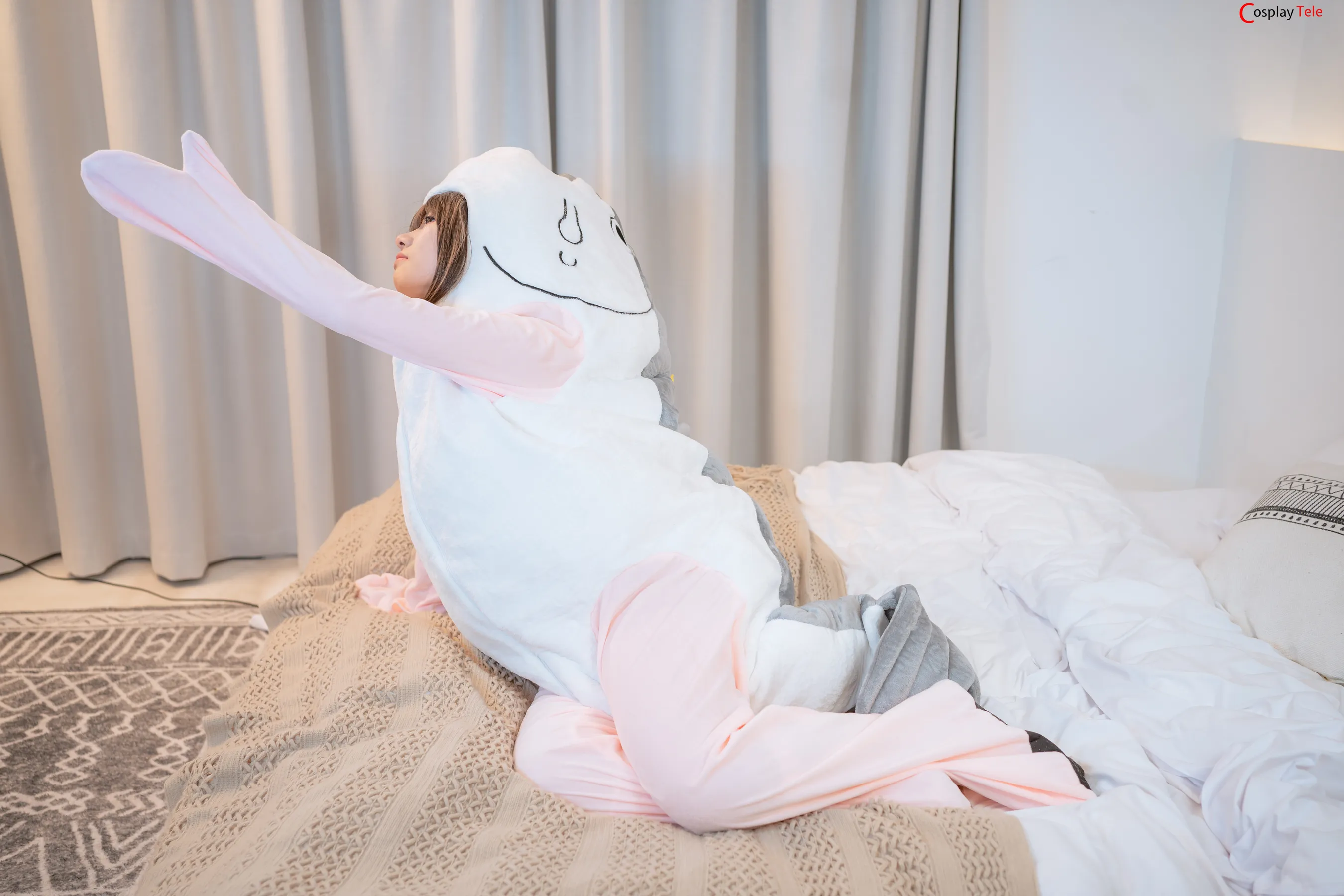 Nekokoyoshi (爆机少女喵小吉) – Salted Fish Girl “64 photos and 6 videos” 第7张图