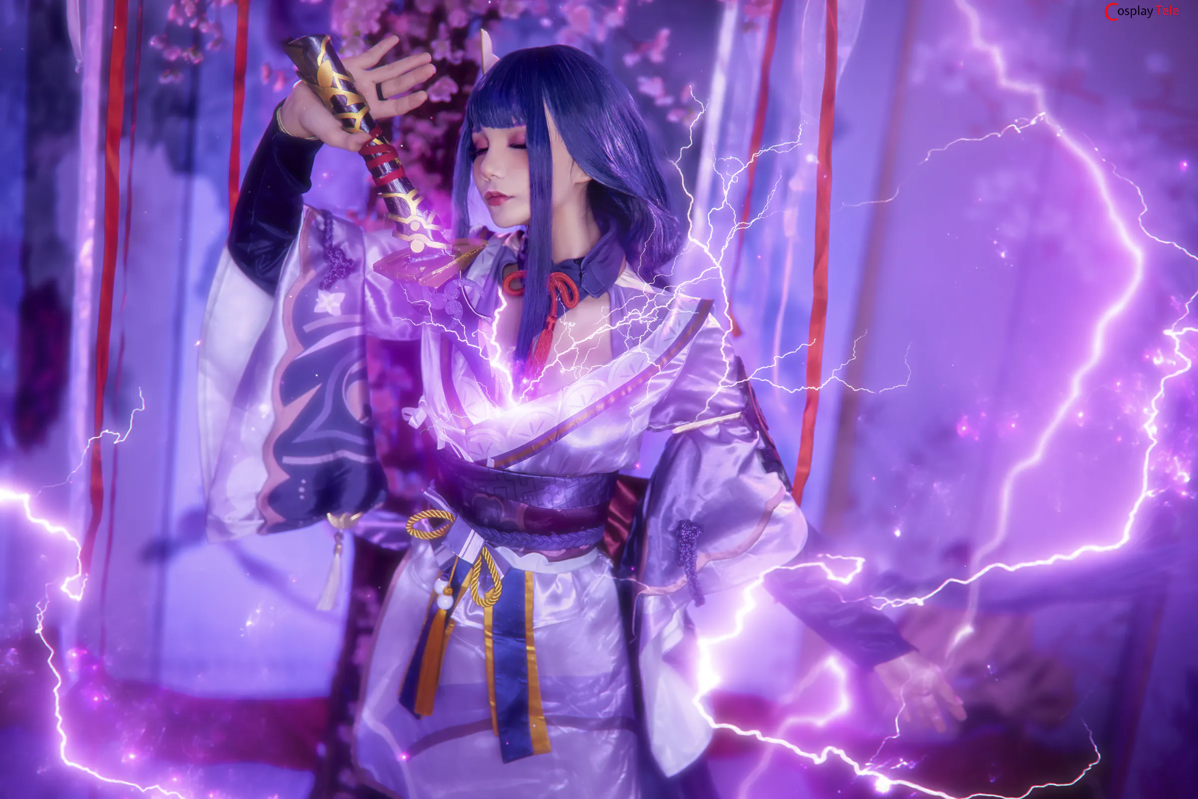 Joyce (Joyce Lin2x) copslay Raiden Shogun – Genshin Impact “36 photos” 第1张图