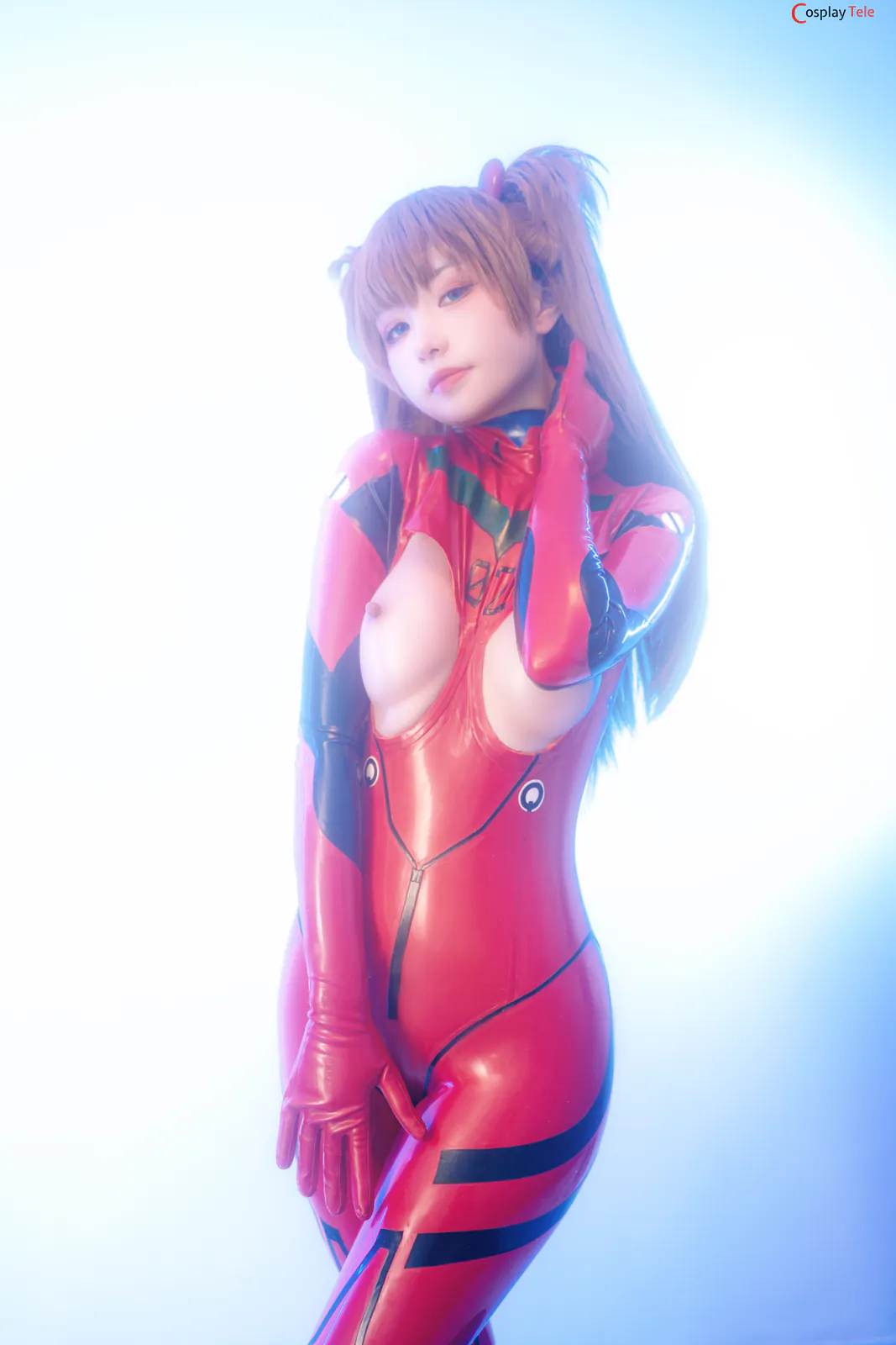 Nekokoyoshi (爆机少女喵小吉) cosplay Asuka Langley Soryu – Evangelion “80 photos and 5 videos” 第40张图