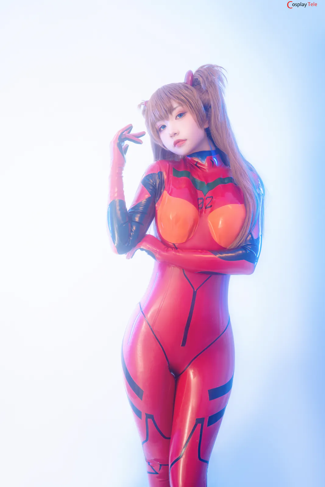 Nekokoyoshi (爆机少女喵小吉) cosplay Asuka Langley Soryu – Evangelion “80 photos and 5 videos” 第8张图