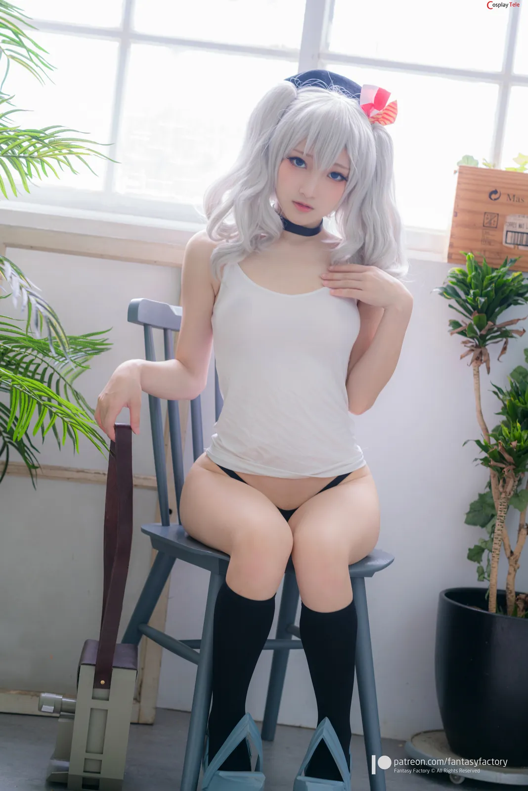 Fantasy Factory – 小丁 (Xiao Ding) cosplay Kashima – KanColle “19 photos” 第1张图