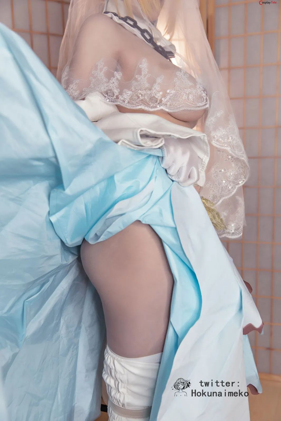 Hokunaimeko cosplay Bride Nero Claudius – Fate/Grand Order “85 photos” 第48张图