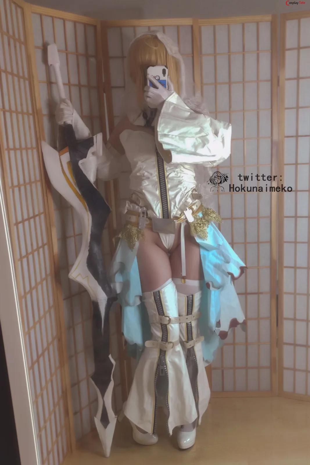 Hokunaimeko cosplay Bride Nero Claudius – Fate/Grand Order “85 photos” 第67张图