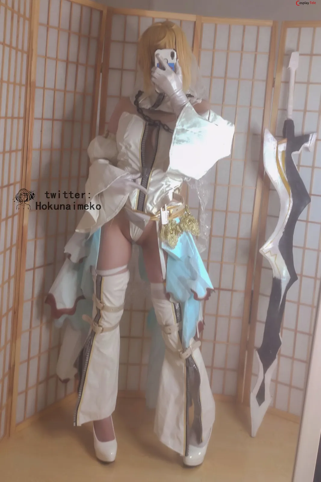 Hokunaimeko cosplay Bride Nero Claudius – Fate/Grand Order “85 photos” 第69张图