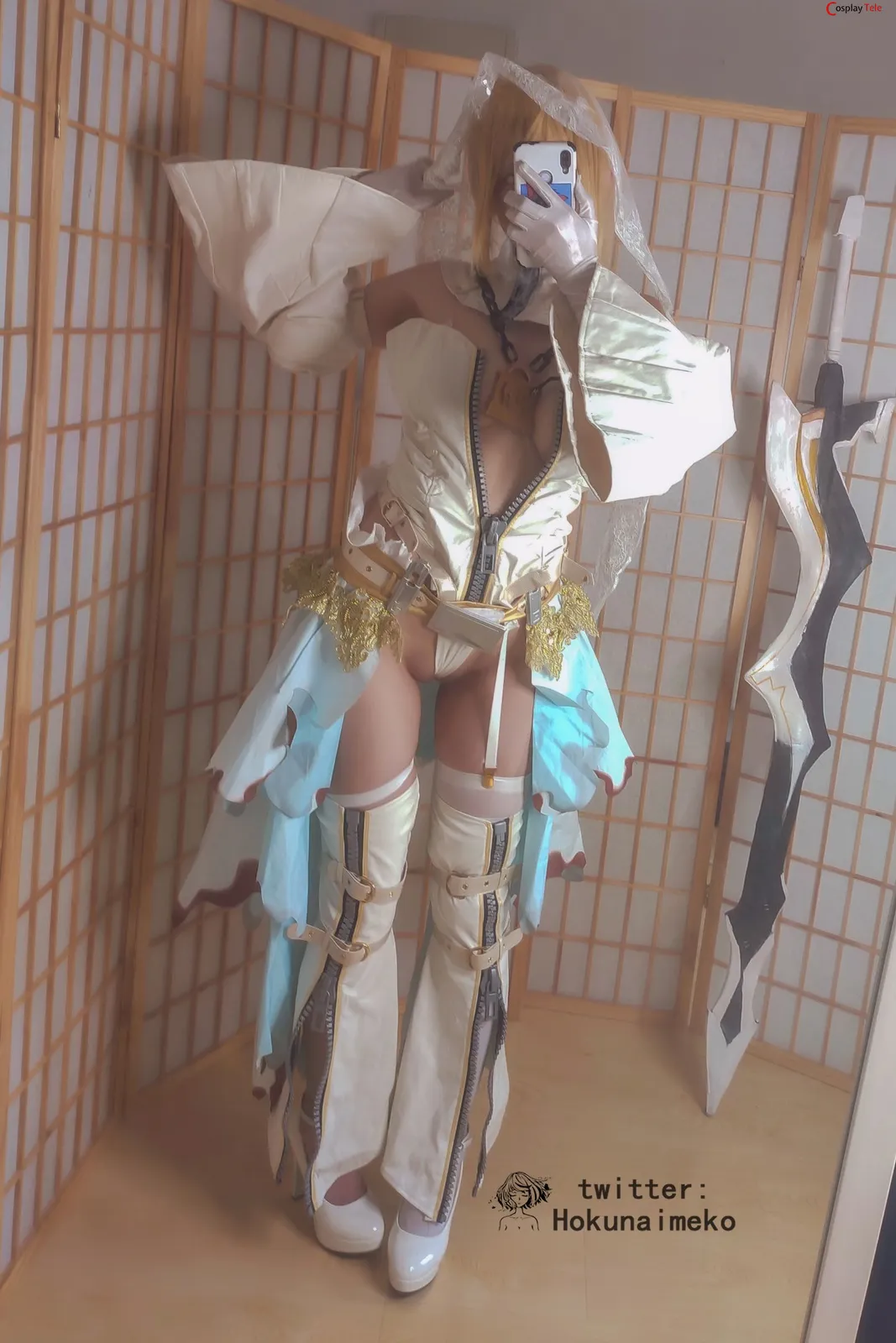 Hokunaimeko cosplay Bride Nero Claudius – Fate/Grand Order “85 photos” 第70张图