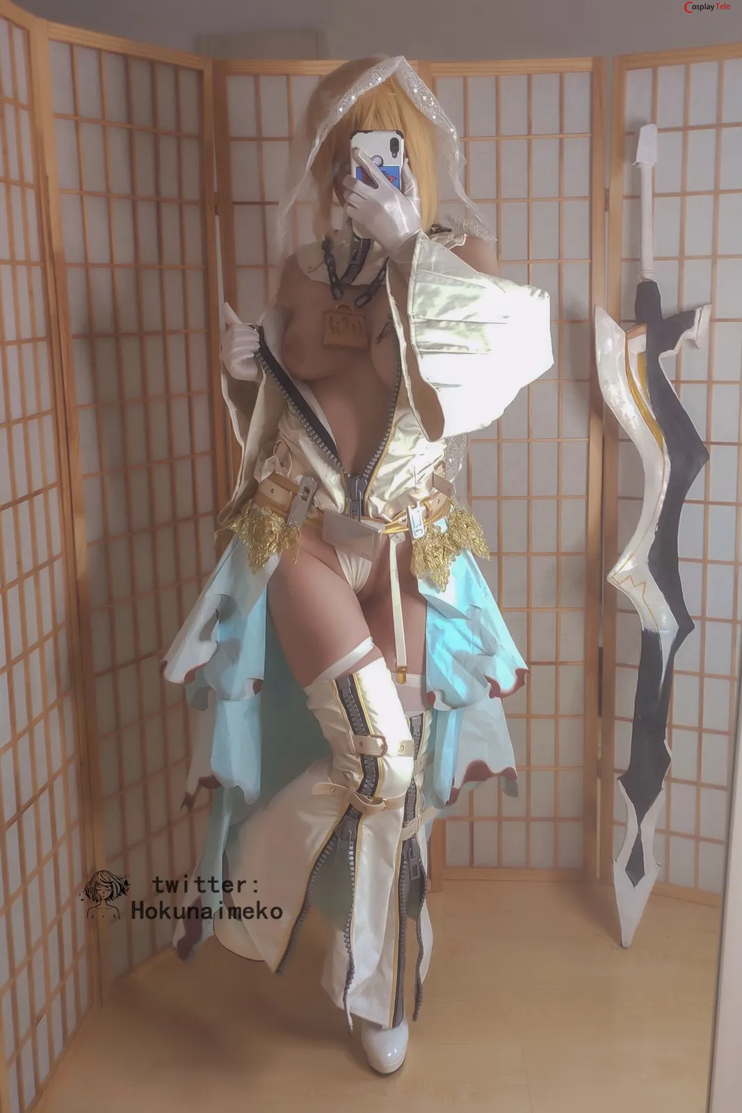 Hokunaimeko cosplay Bride Nero Claudius – Fate/Grand Order “85 photos” 第72张图