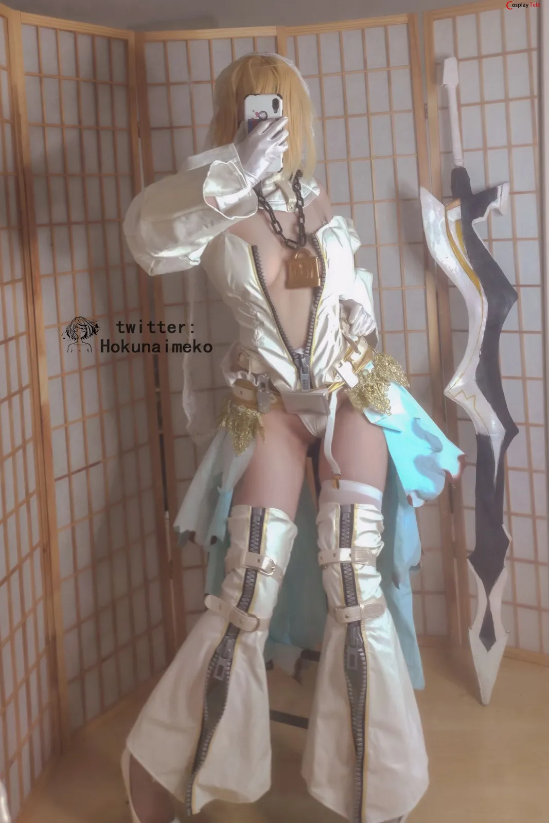Hokunaimeko cosplay Bride Nero Claudius – Fate/Grand Order “85 photos” 第75张图