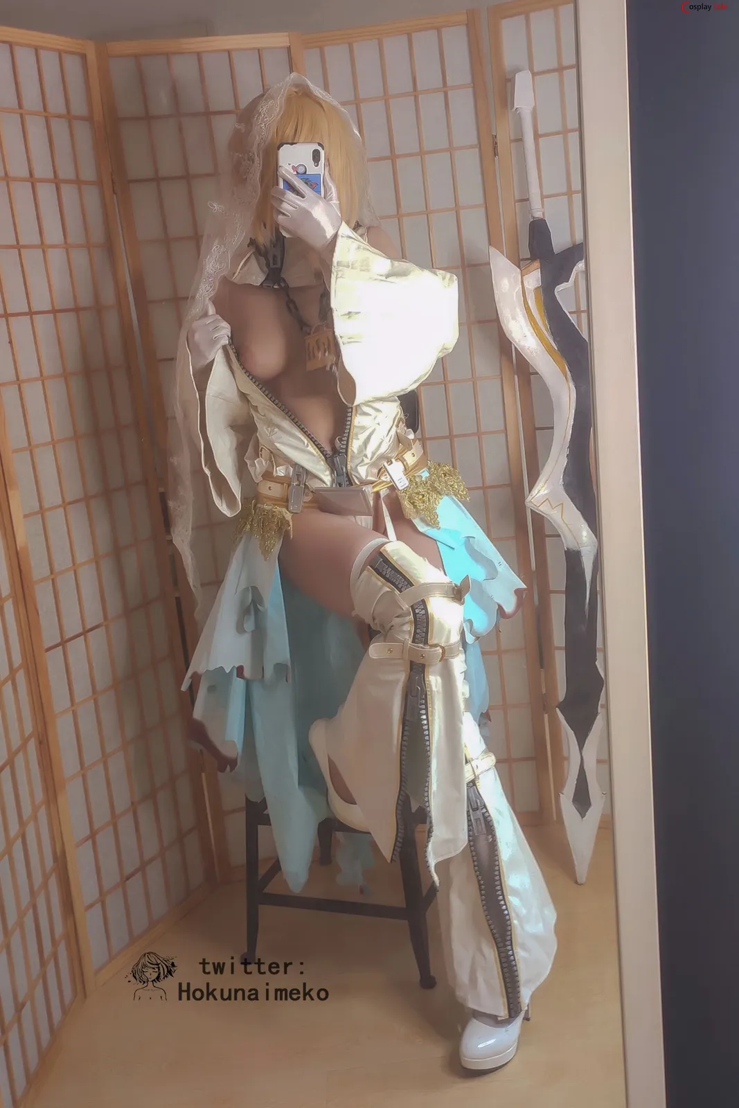 Hokunaimeko cosplay Bride Nero Claudius – Fate/Grand Order “85 photos” 第79张图