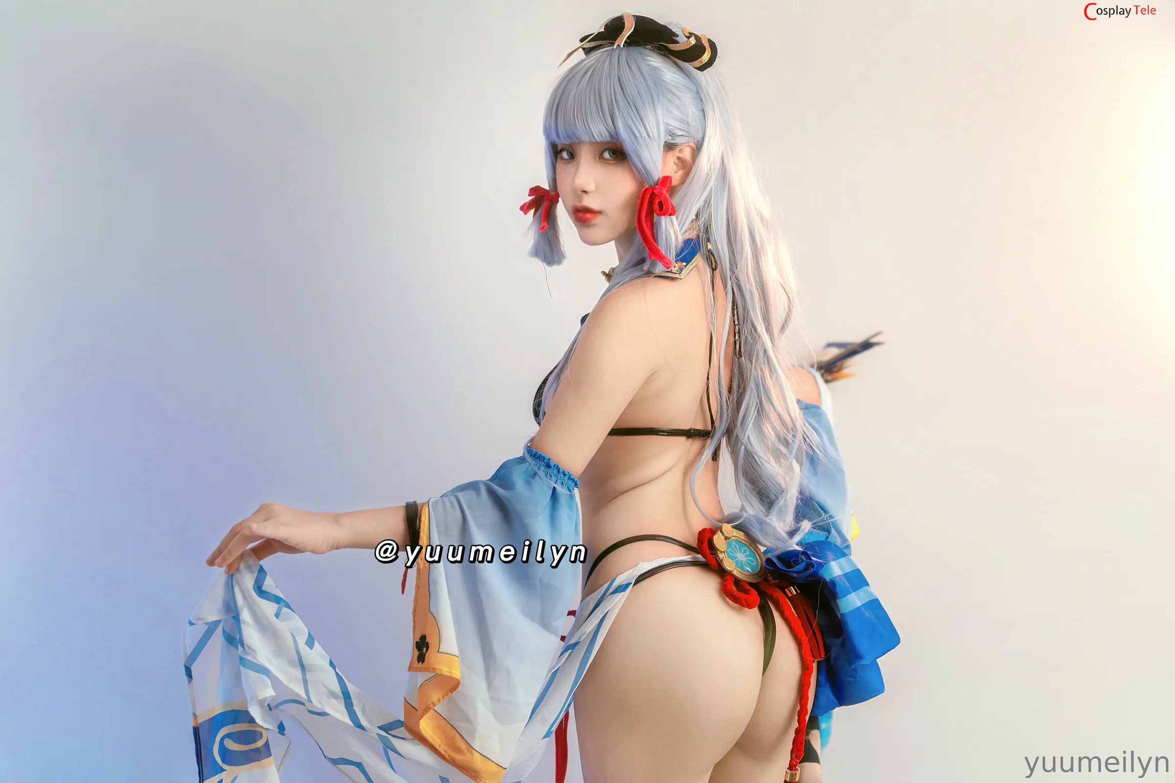 Meiilyn (yuumeilyn) cosplay Ayaka Kamisato – Genshin Impact – Part 2 “41 photos,33 gifs and 4 videos” 第13张图