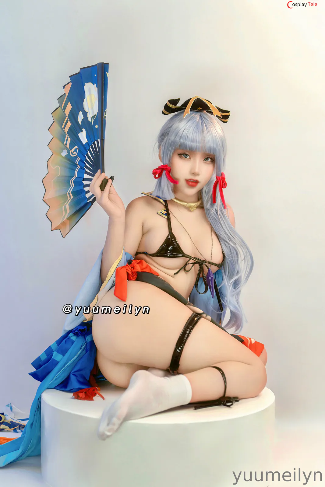 Meiilyn (yuumeilyn) cosplay Ayaka Kamisato – Genshin Impact – Part 2 “41 photos,33 gifs and 4 videos” 第21张图