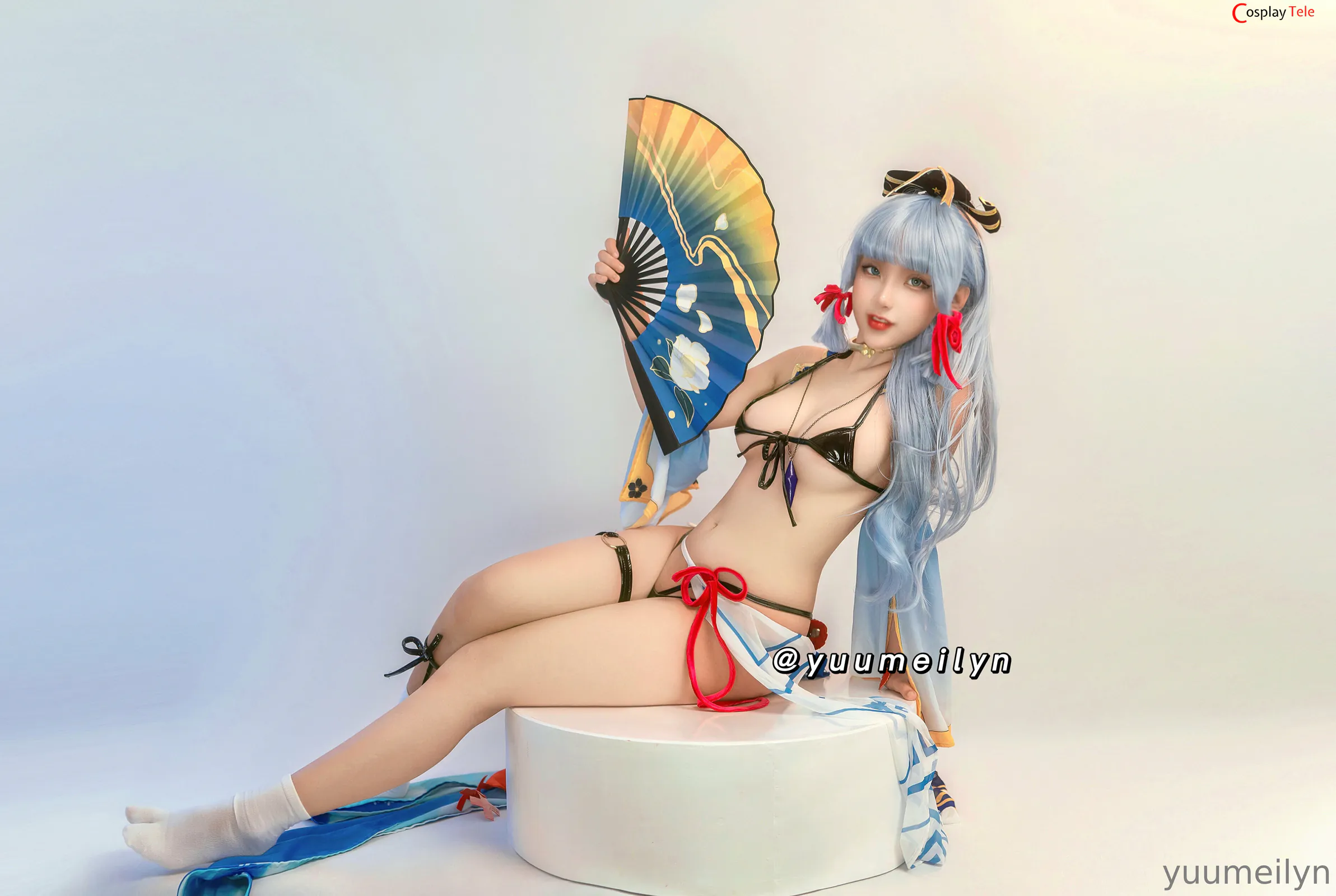 Meiilyn (yuumeilyn) cosplay Ayaka Kamisato – Genshin Impact – Part 2 “41 photos,33 gifs and 4 videos” 第24张图