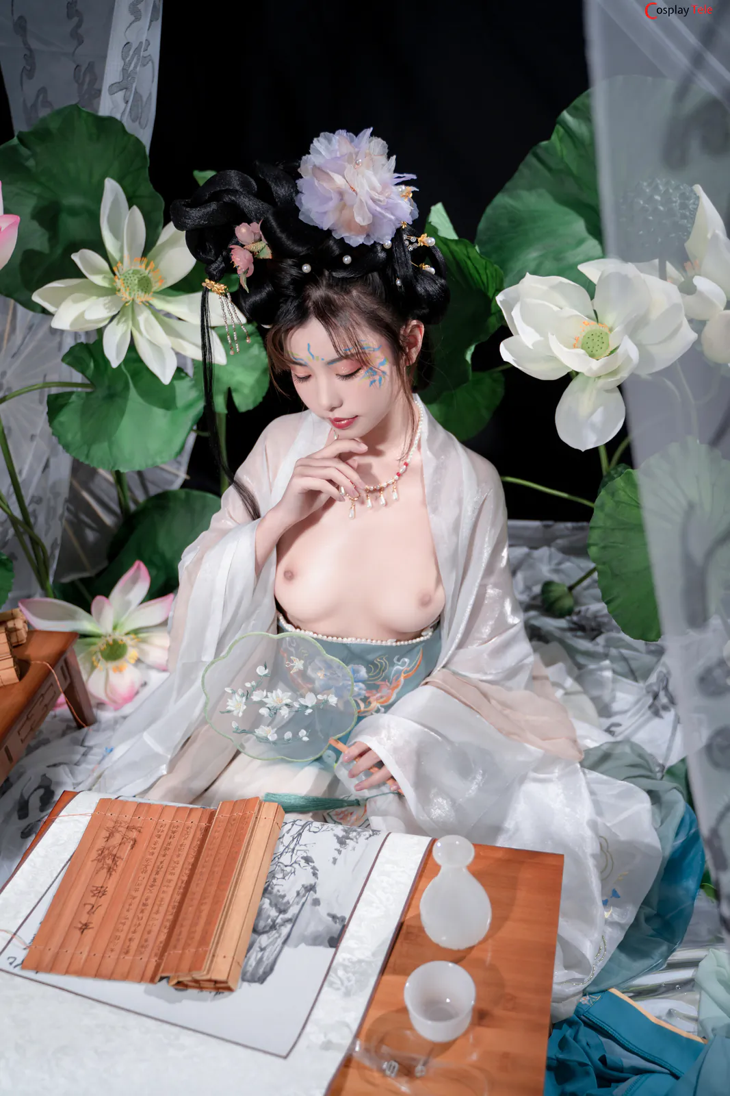 Nekokoyoshi (爆机少女喵小吉) – Yuehuaqing “76 photos and 2 video” 第10张图
