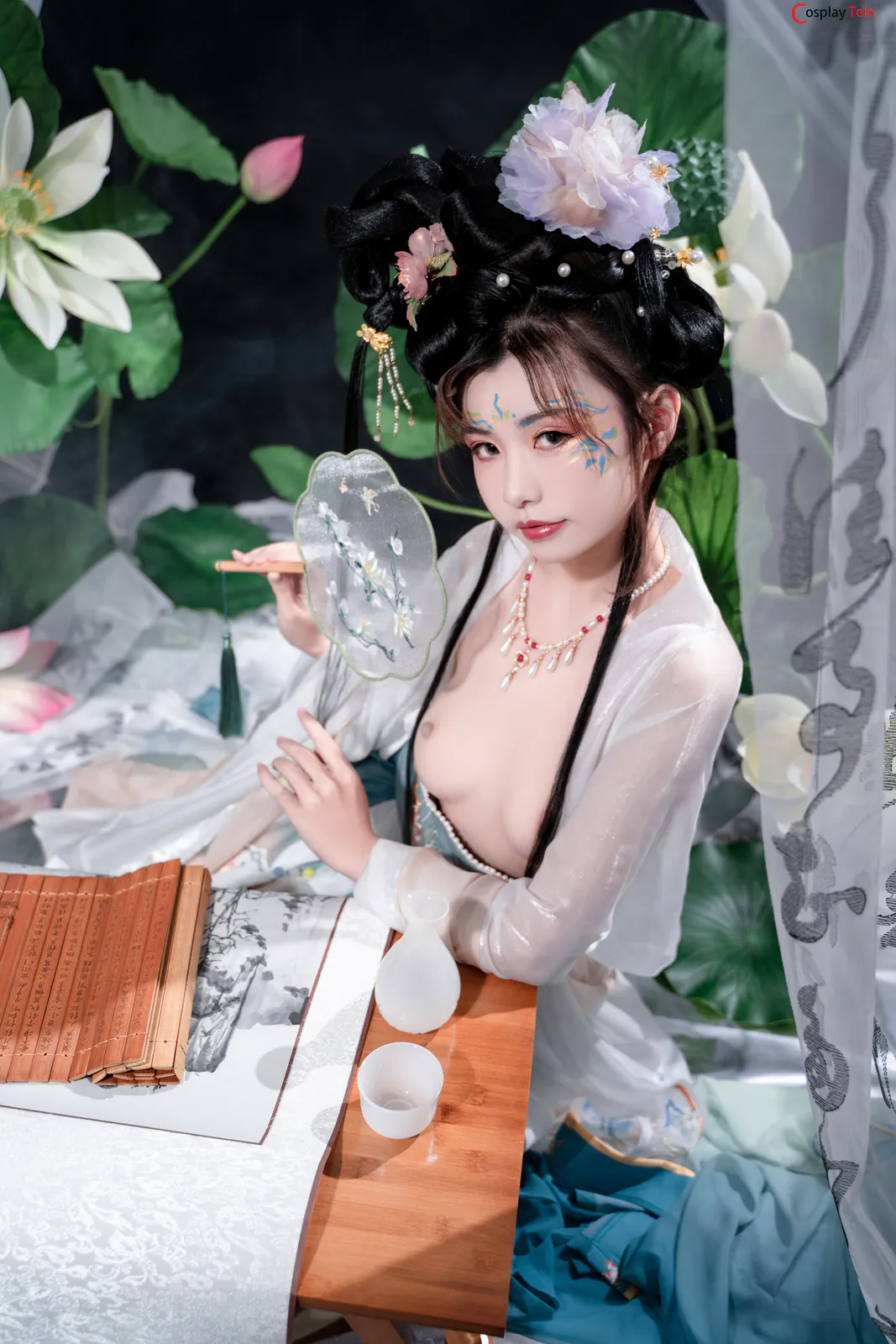 Nekokoyoshi (爆机少女喵小吉) – Yuehuaqing “76 photos and 2 video” 第18张图
