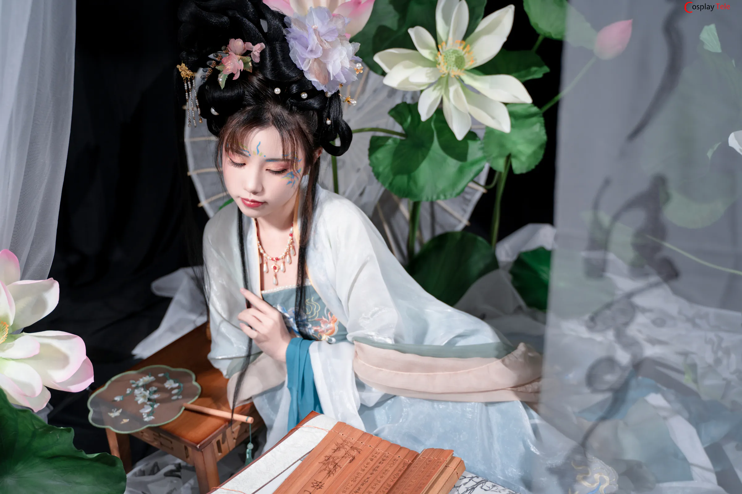 Nekokoyoshi (爆机少女喵小吉) – Yuehuaqing “76 photos and 2 video” 第3张图