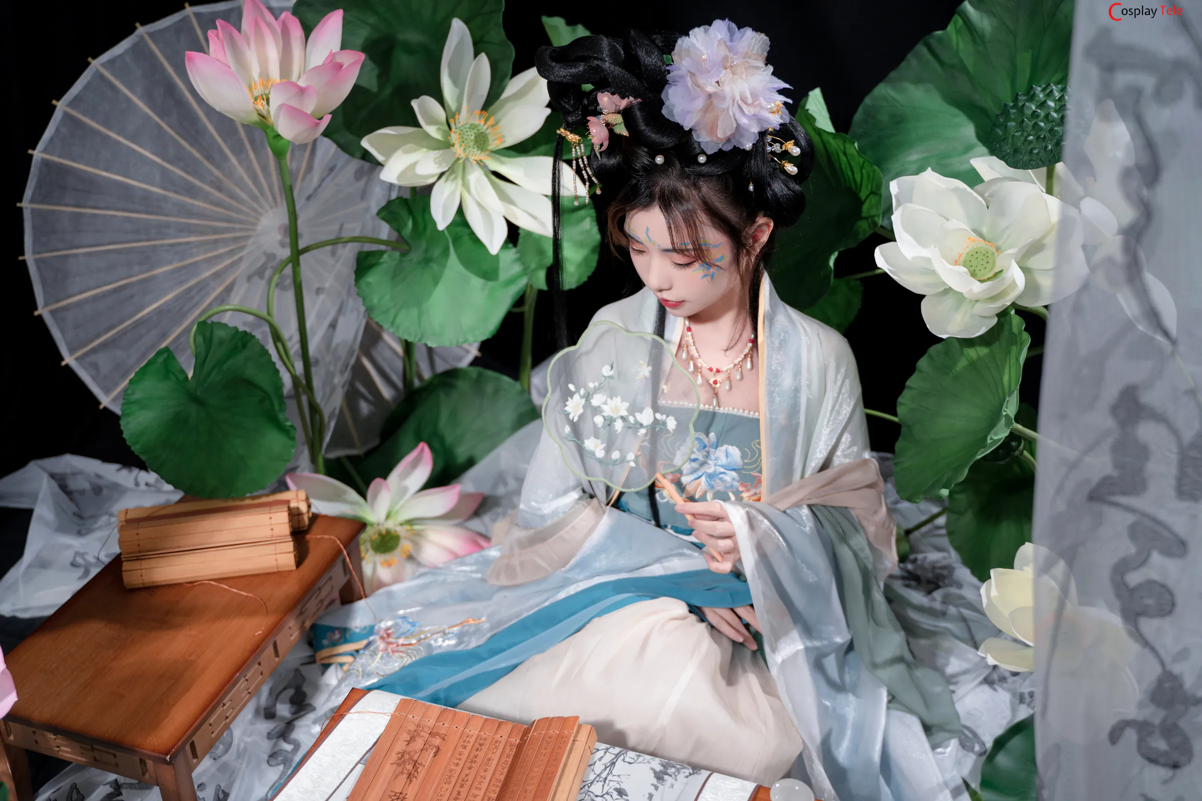 Nekokoyoshi (爆机少女喵小吉) – Yuehuaqing “76 photos and 2 video” 第5张图