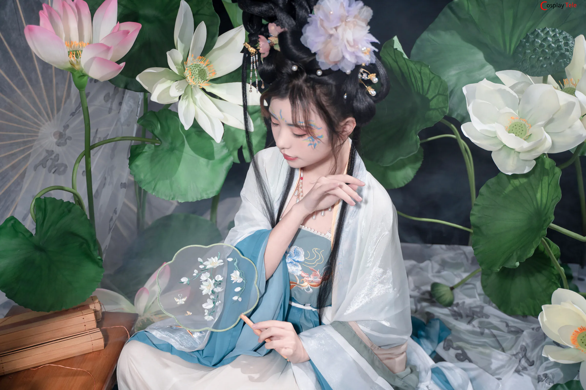 Nekokoyoshi (爆机少女喵小吉) – Yuehuaqing “76 photos and 2 video” 第9张图