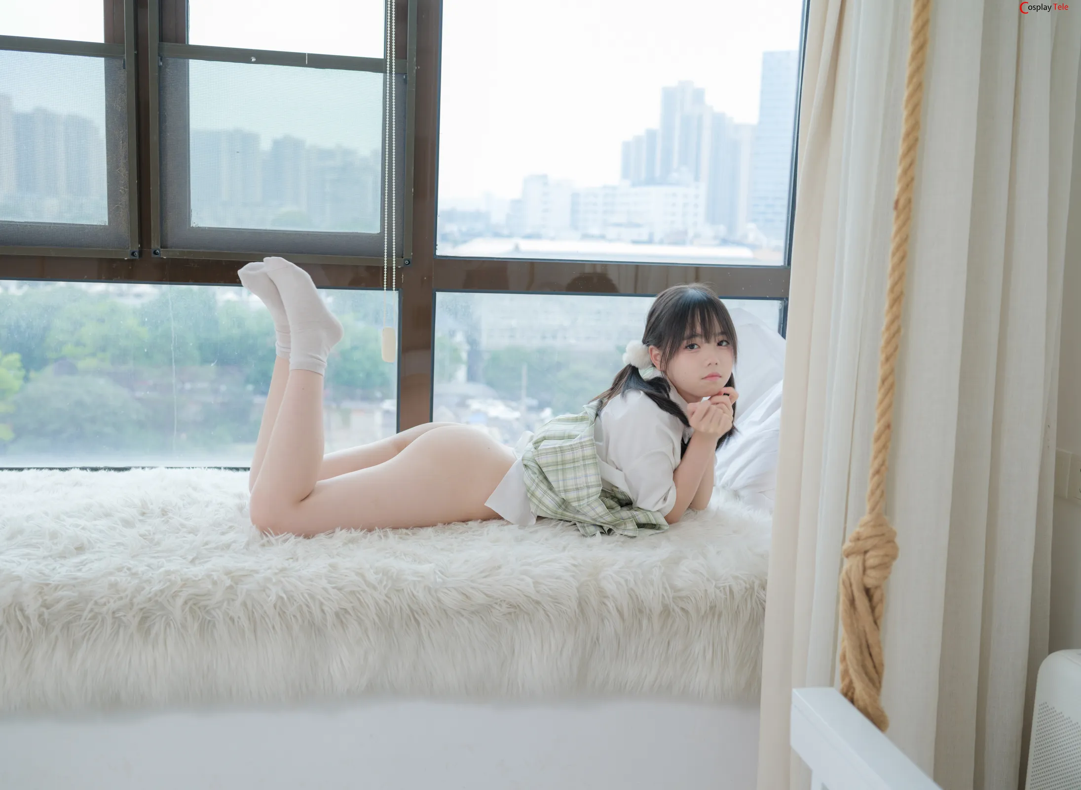 小玉 (Xiaoyu) – JK “158 photos” 第106张图