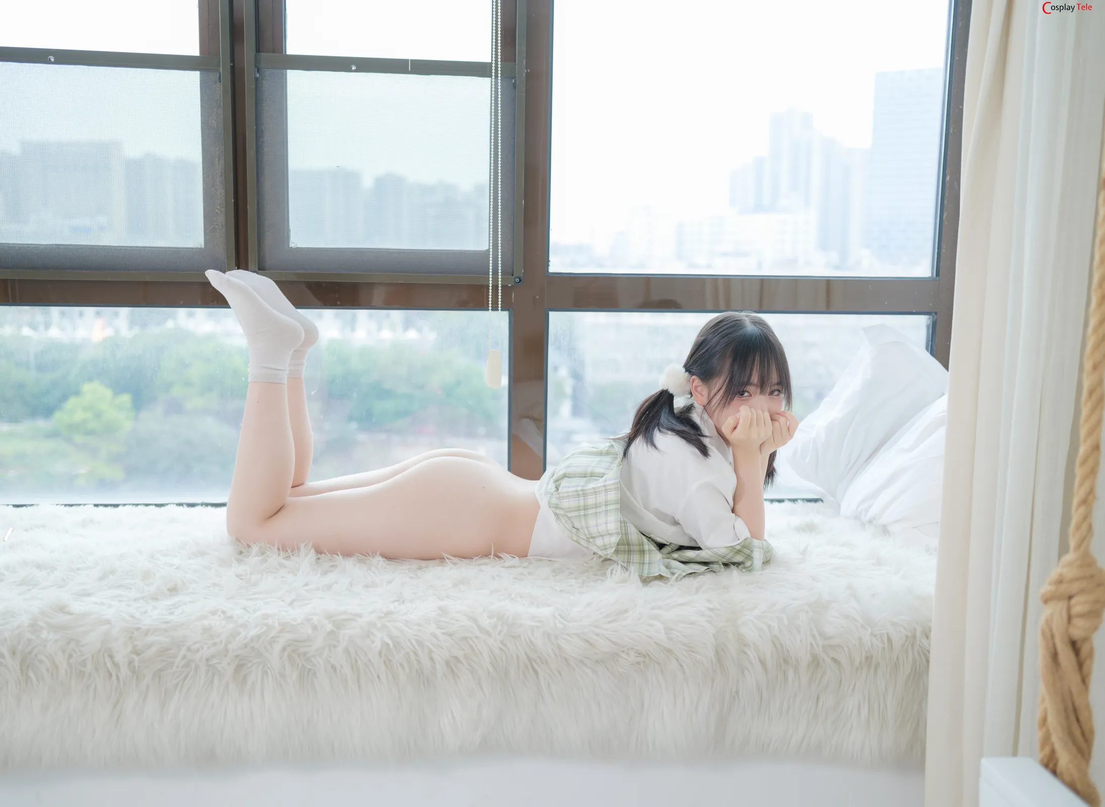 小玉 (Xiaoyu) – JK “158 photos” 第108张图