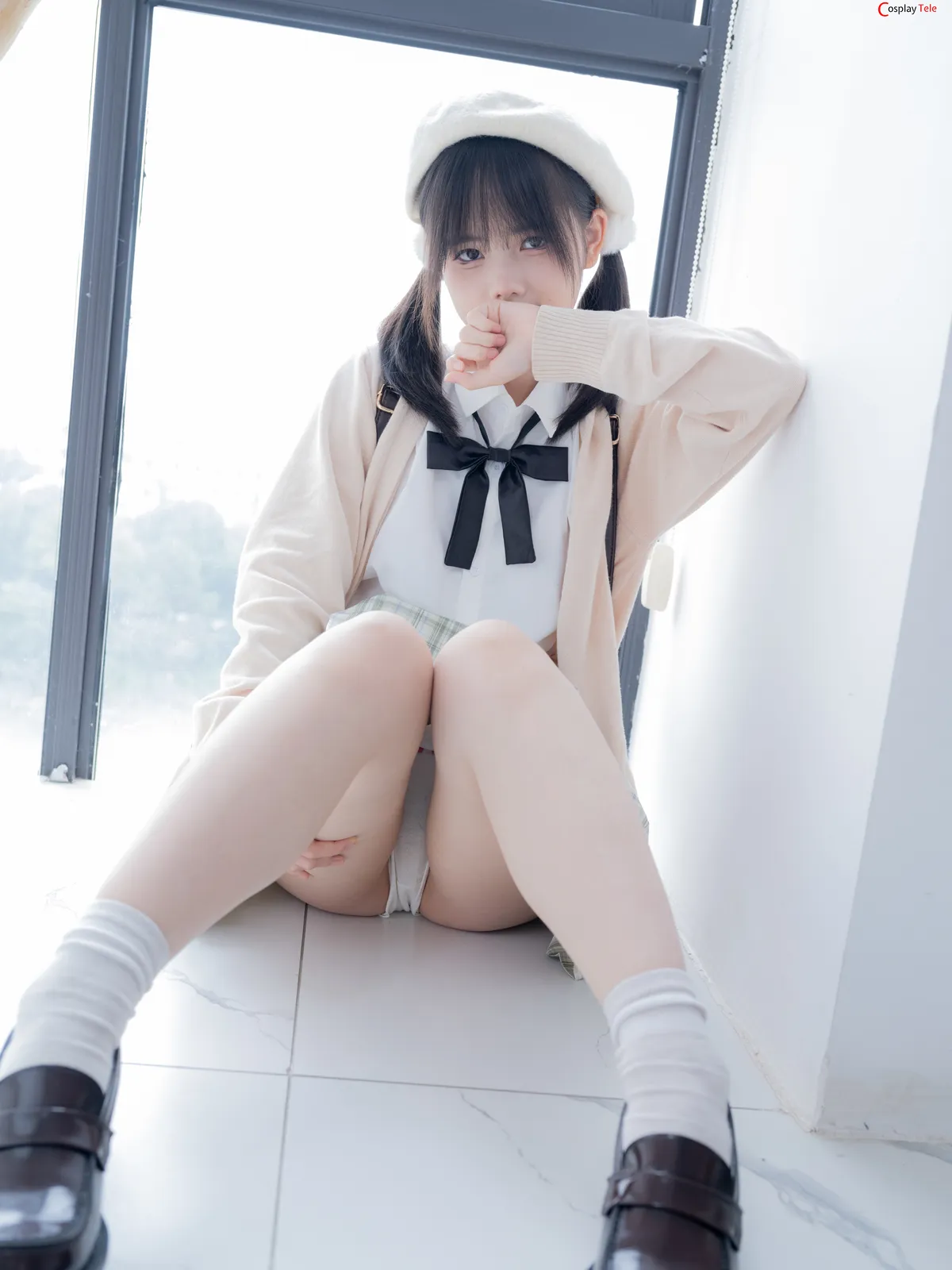 小玉 (Xiaoyu) – JK “158 photos” 第25张图
