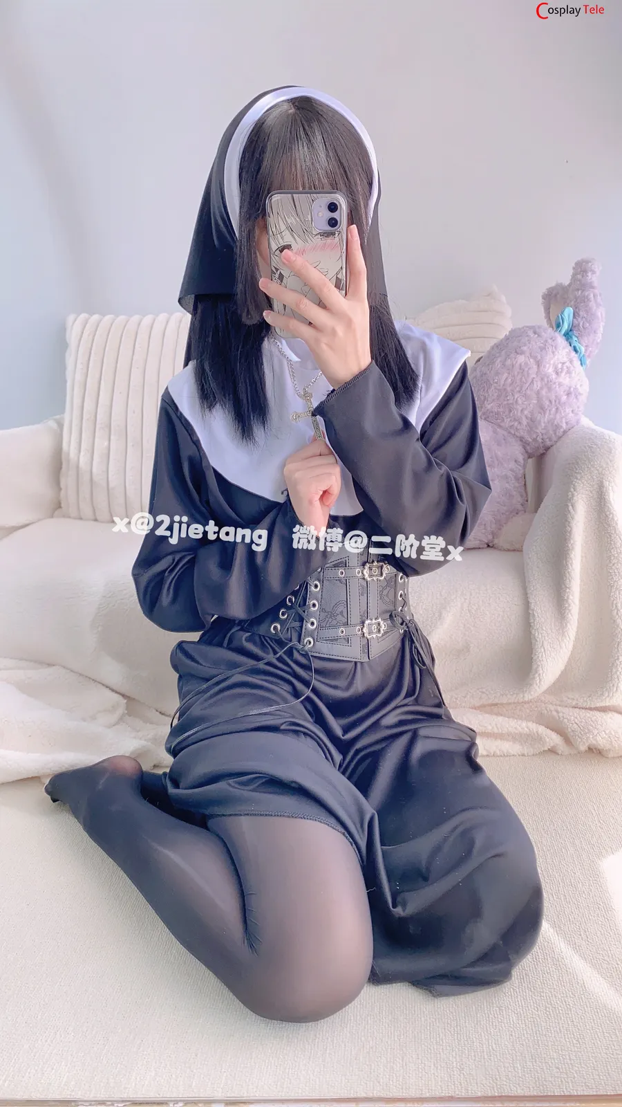 二阶堂 (Er jie tang) – Nun “62 photos and 2 videos” 第1张图