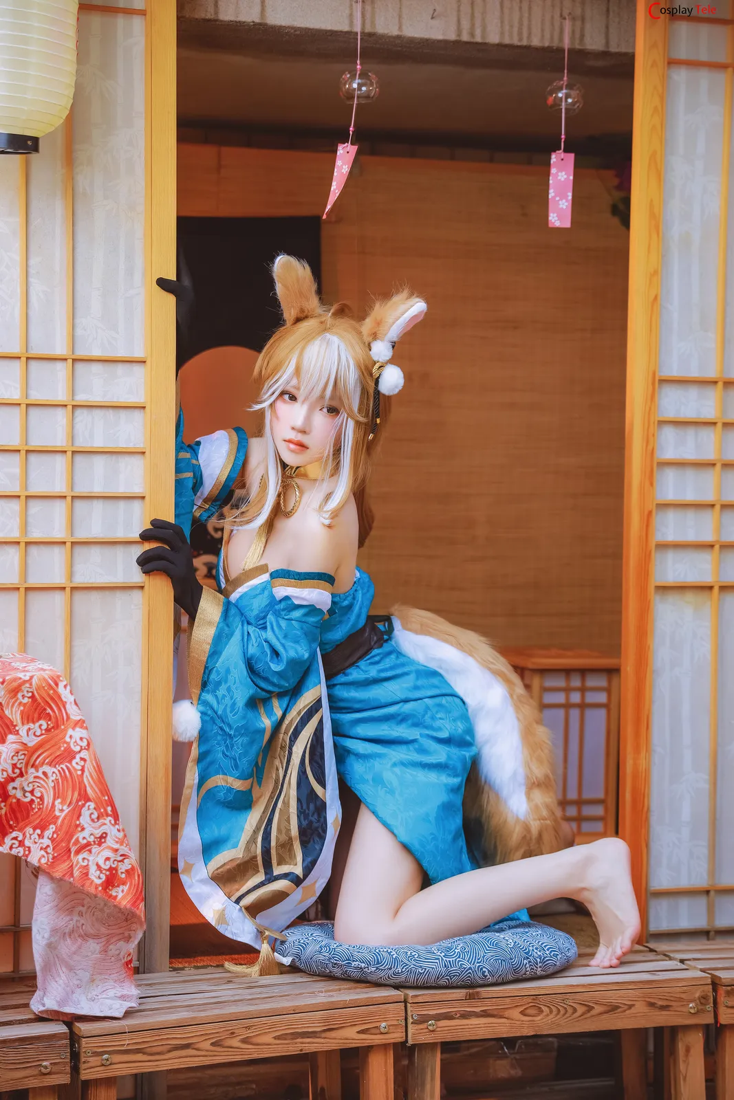 Cherry Neko (桜桃喵) cosplay Ms. Hina (Secret Identity) – Genshin Impact “46 photos and 2 videos” 第10张图