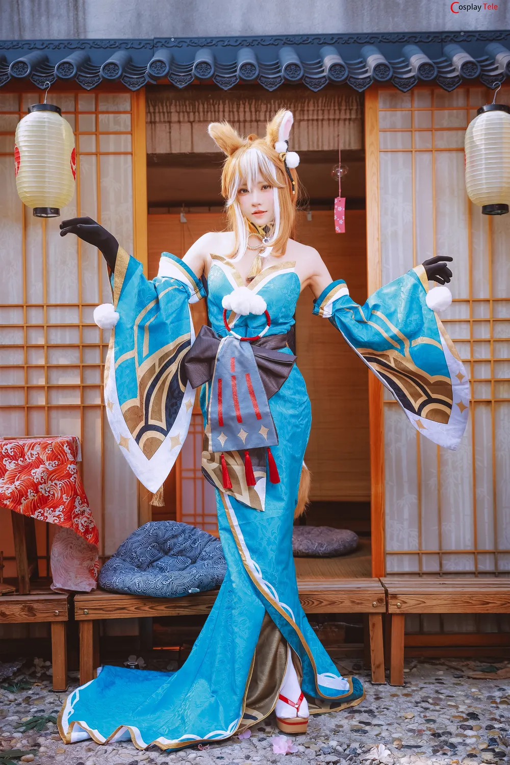 Cherry Neko (桜桃喵) cosplay Ms. Hina (Secret Identity) – Genshin Impact “46 photos and 2 videos” 第14张图