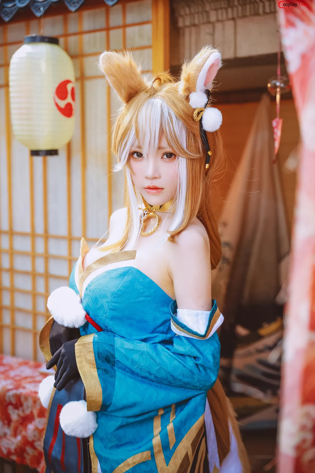 Cherry Neko (桜桃喵) cosplay Ms. Hina (Secret Identity) – Genshin Impact “46 photos and 2 videos” 第15张图