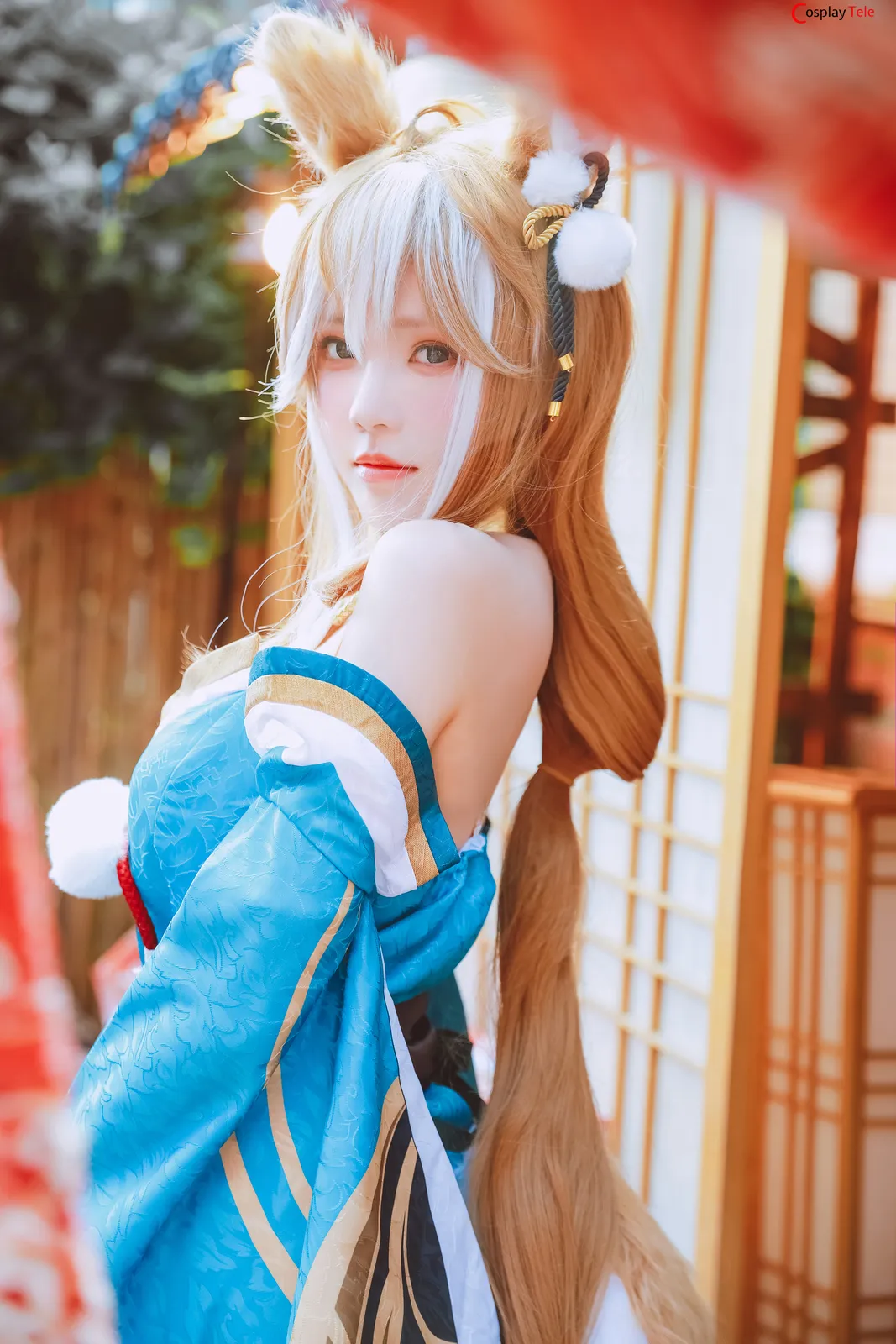 Cherry Neko (桜桃喵) cosplay Ms. Hina (Secret Identity) – Genshin Impact “46 photos and 2 videos” 第16张图