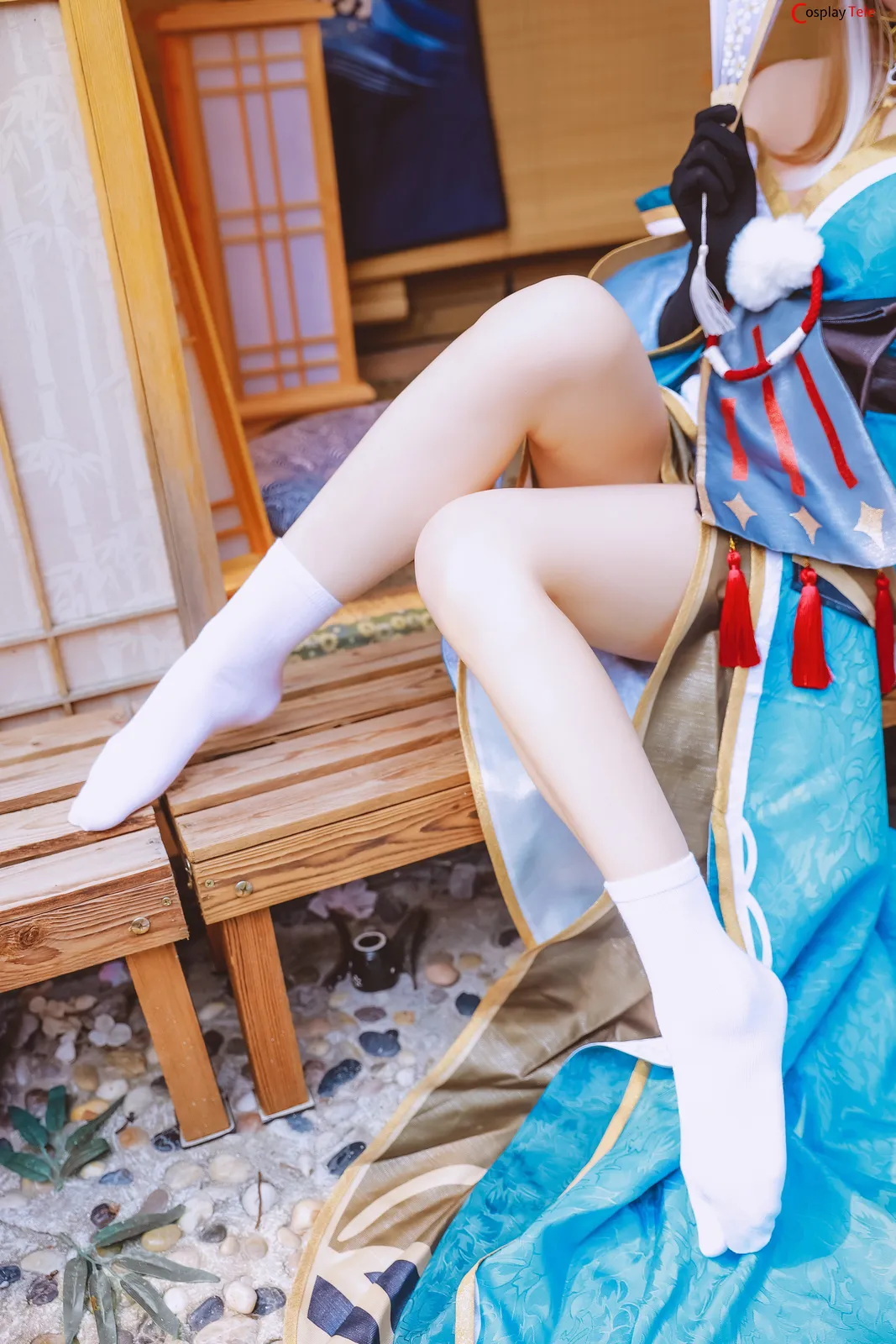 Cherry Neko (桜桃喵) cosplay Ms. Hina (Secret Identity) – Genshin Impact “46 photos and 2 videos” 第1张图