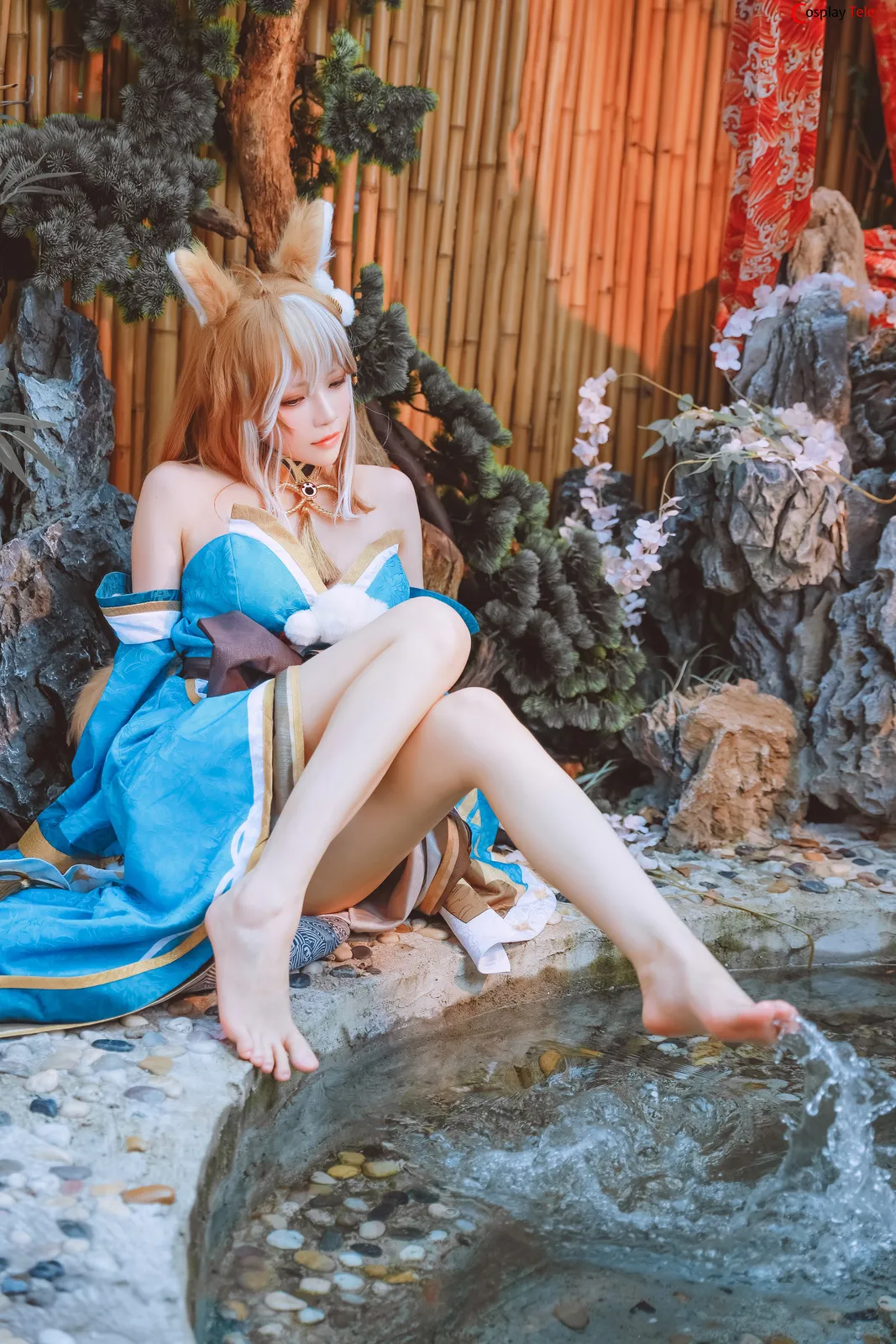 Cherry Neko (桜桃喵) cosplay Ms. Hina (Secret Identity) – Genshin Impact “46 photos and 2 videos” 第31张图