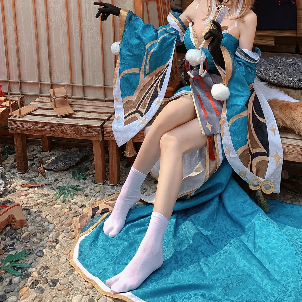 Cherry Neko (桜桃喵) cosplay Ms. Hina (Secret Identity) – Genshin Impact “46 photos and 2 videos” 第42张图